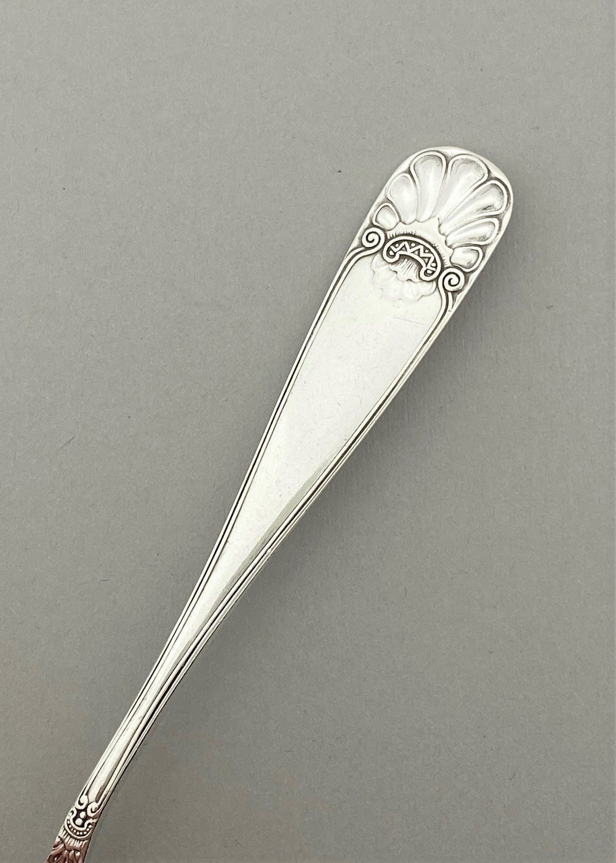 Vintage Castle Silver Teaspoon