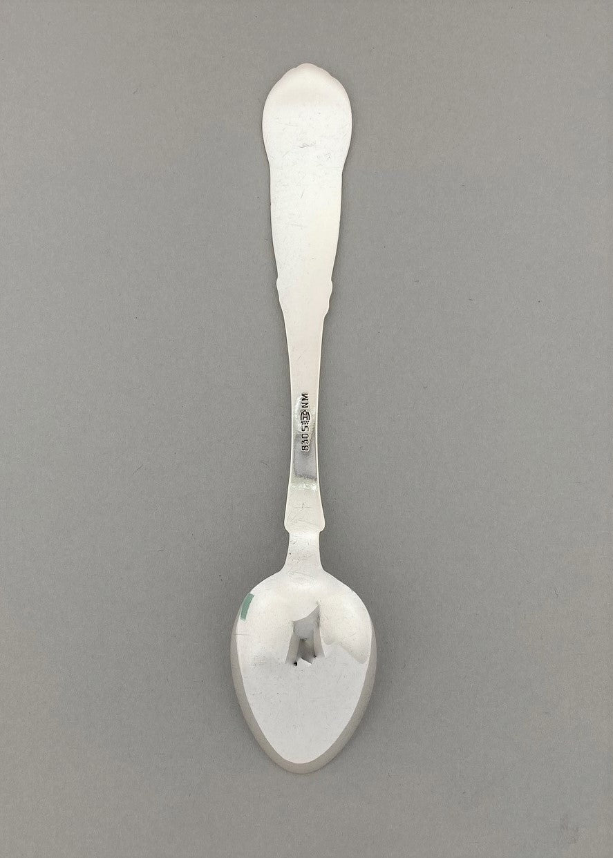 Vintage Hardanger teskje ekstra stor