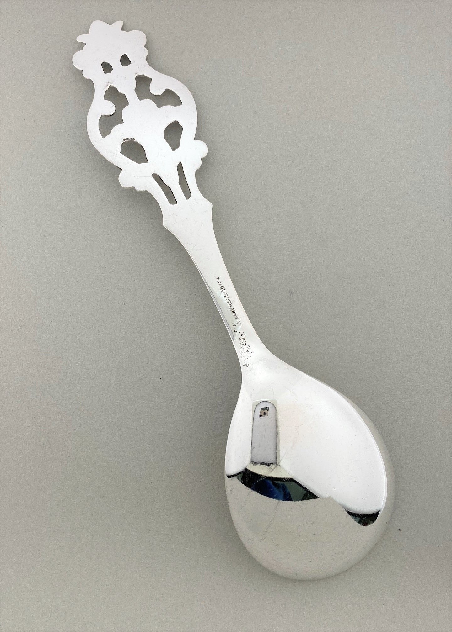 Vintage Konge serveringsskje