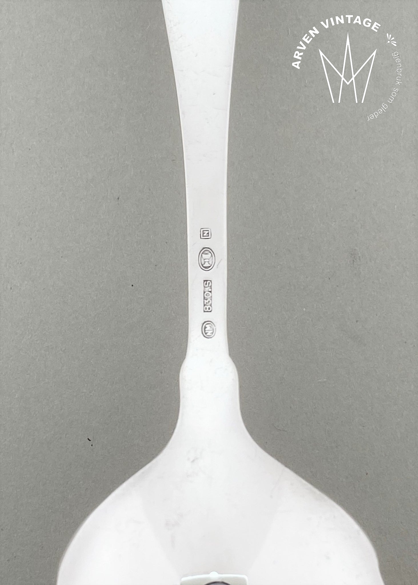 Vintage Lillemor kompottskje / serveringsskje