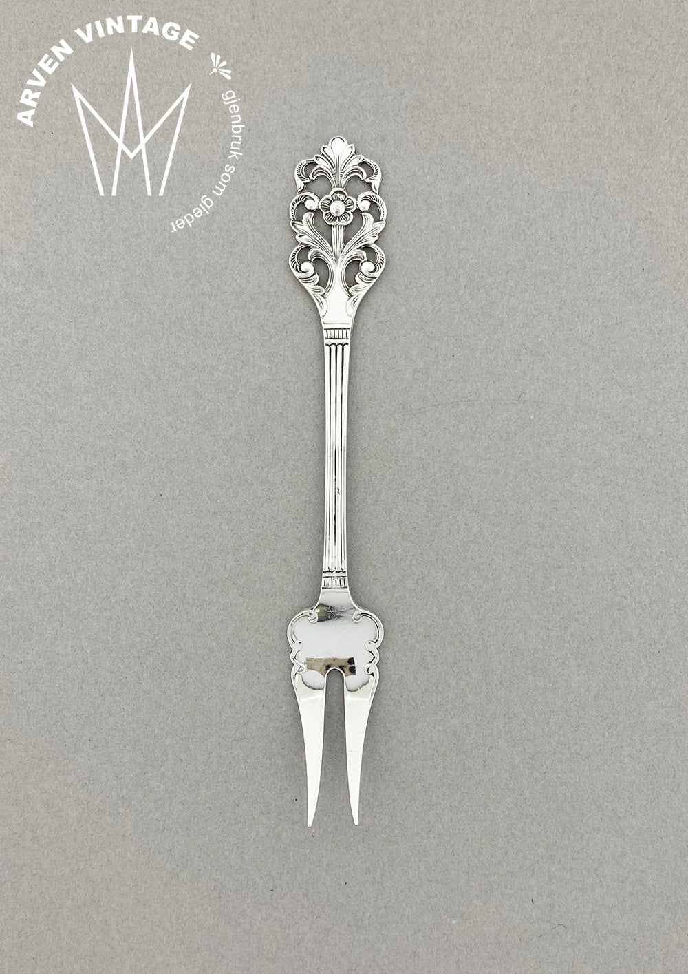 Vintage Viking Rose tapasgaffel / sitrongaffel