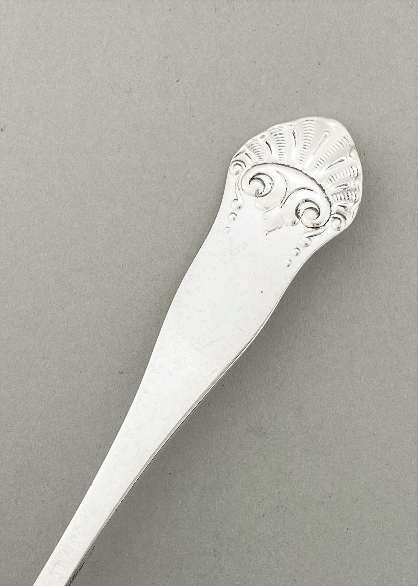Vintage Kronestil stor spiseskje