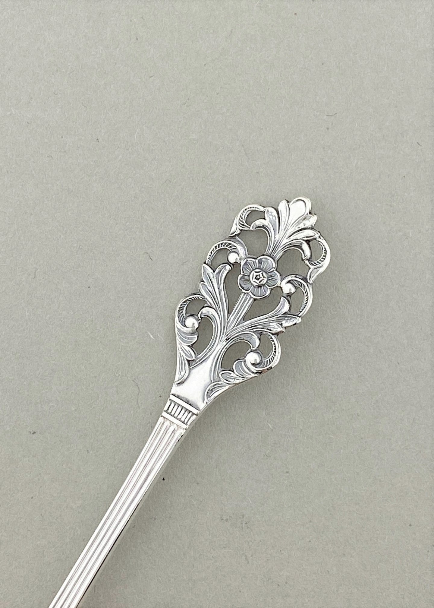 Vintage Viking Rose coffee spoon