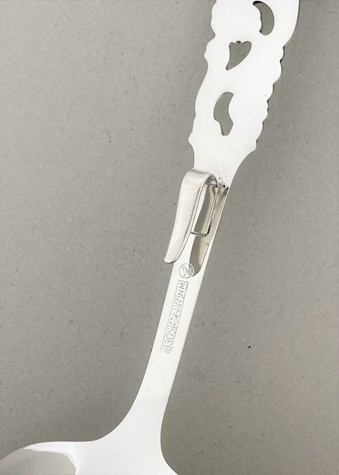 Vintage Telesilver sauce spoon with hook