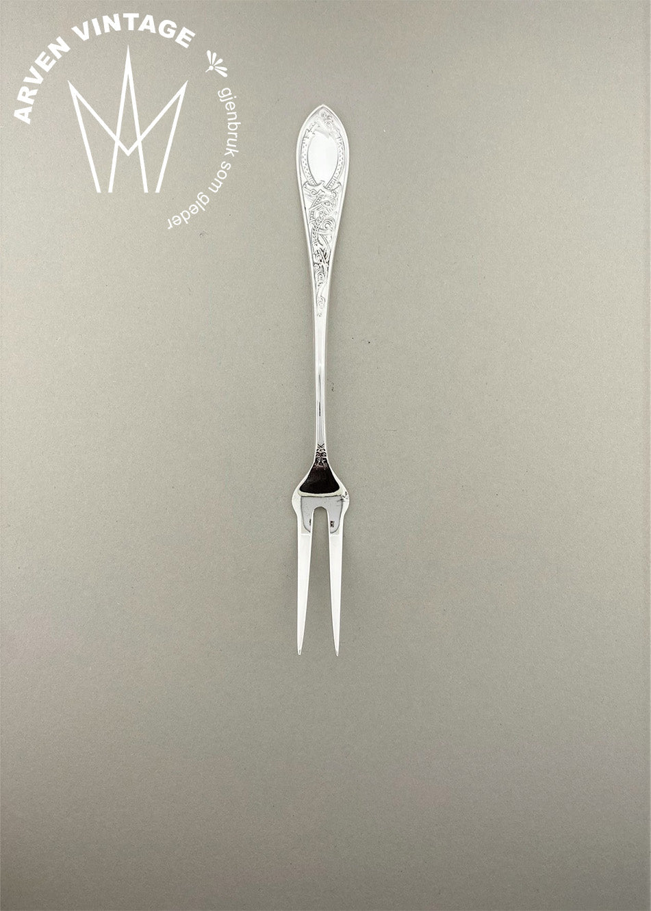 Vintage Drage smørgaffel / tapasgaffel