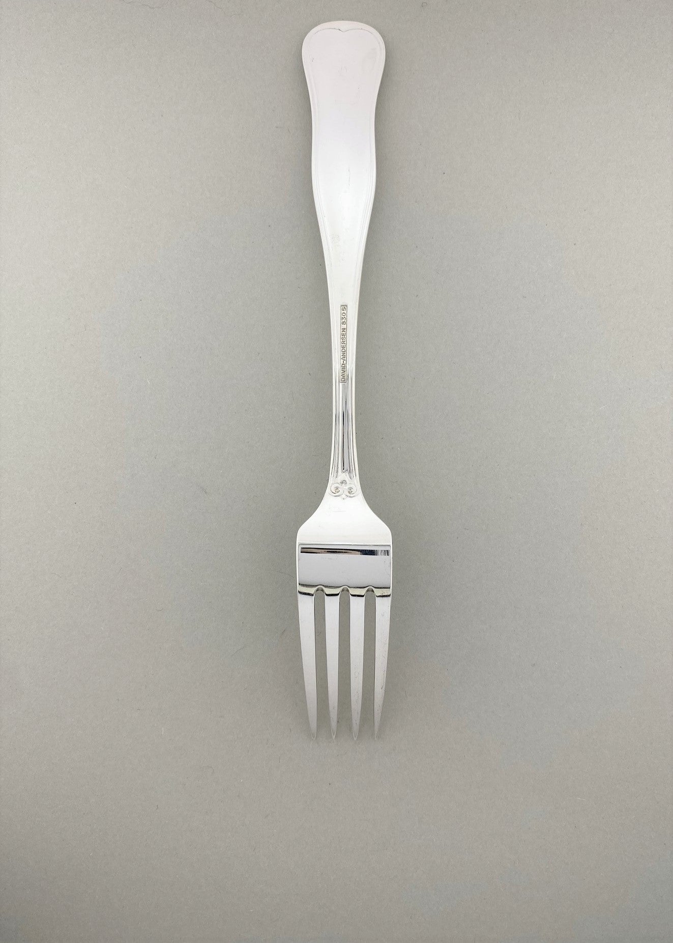 Vintage Riflet liten spisegaffel