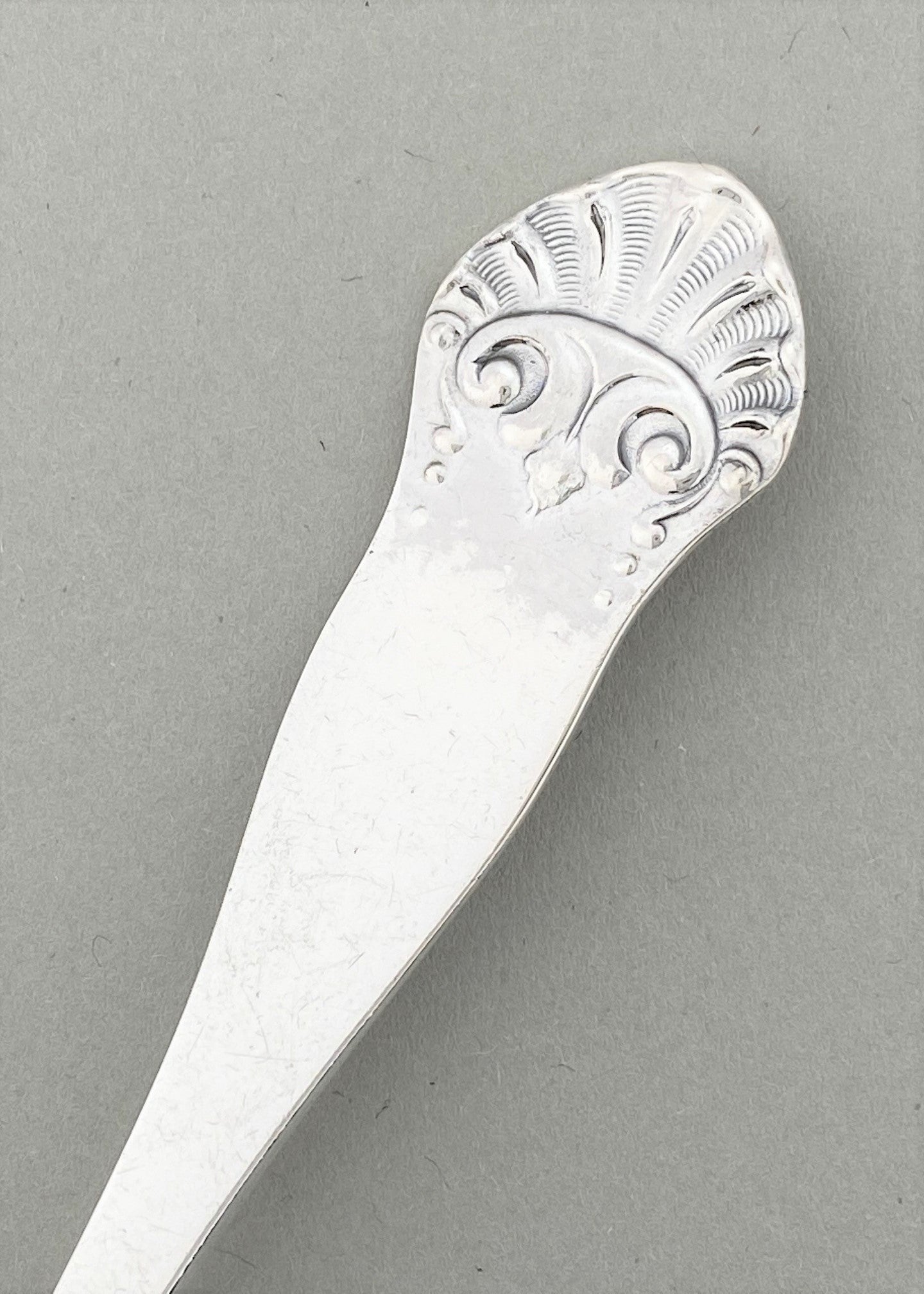 Vintage Kronestil stor spisegaffel