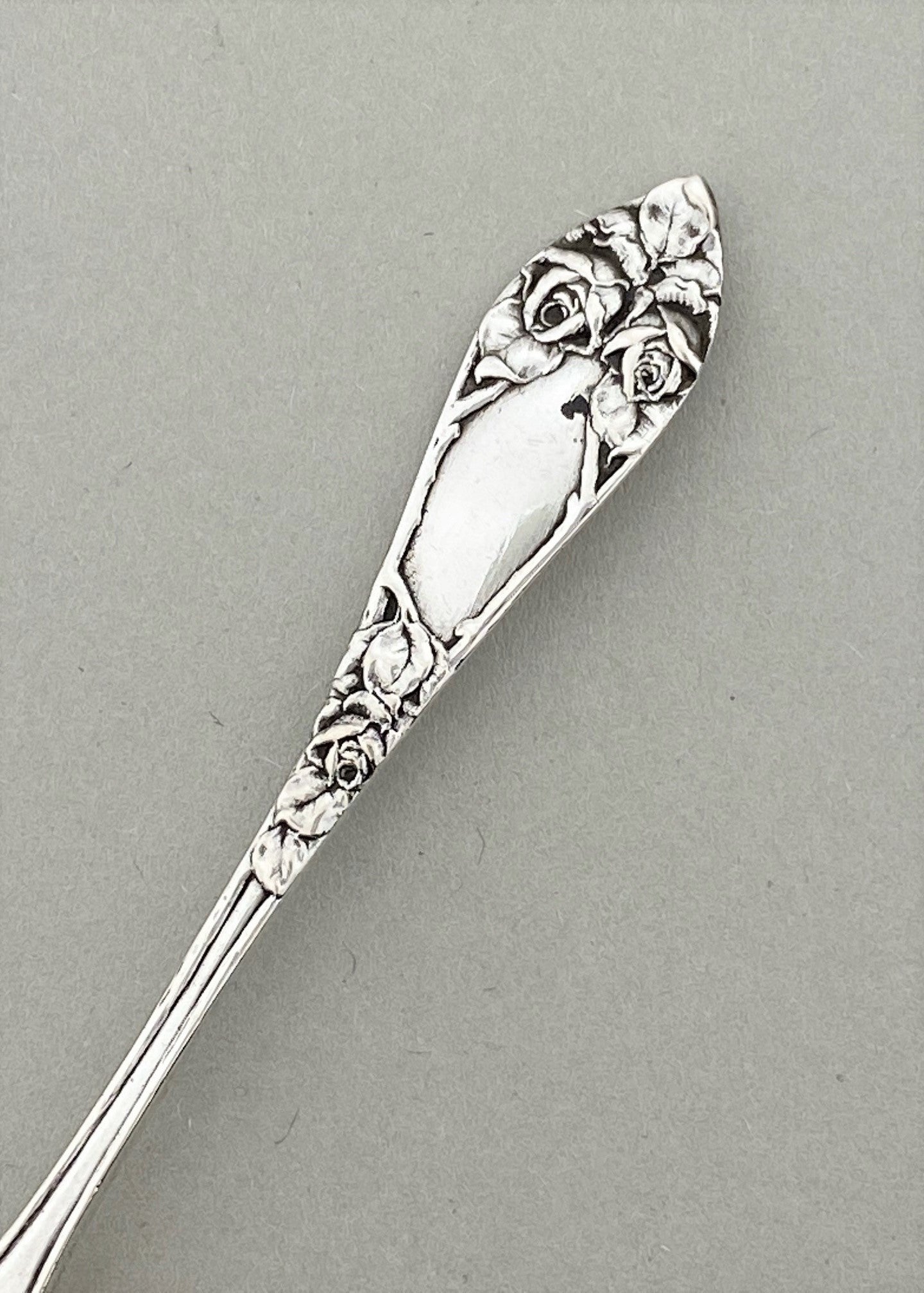 Vintage Opphøiet Rose smørgaffel / tapasgaffel