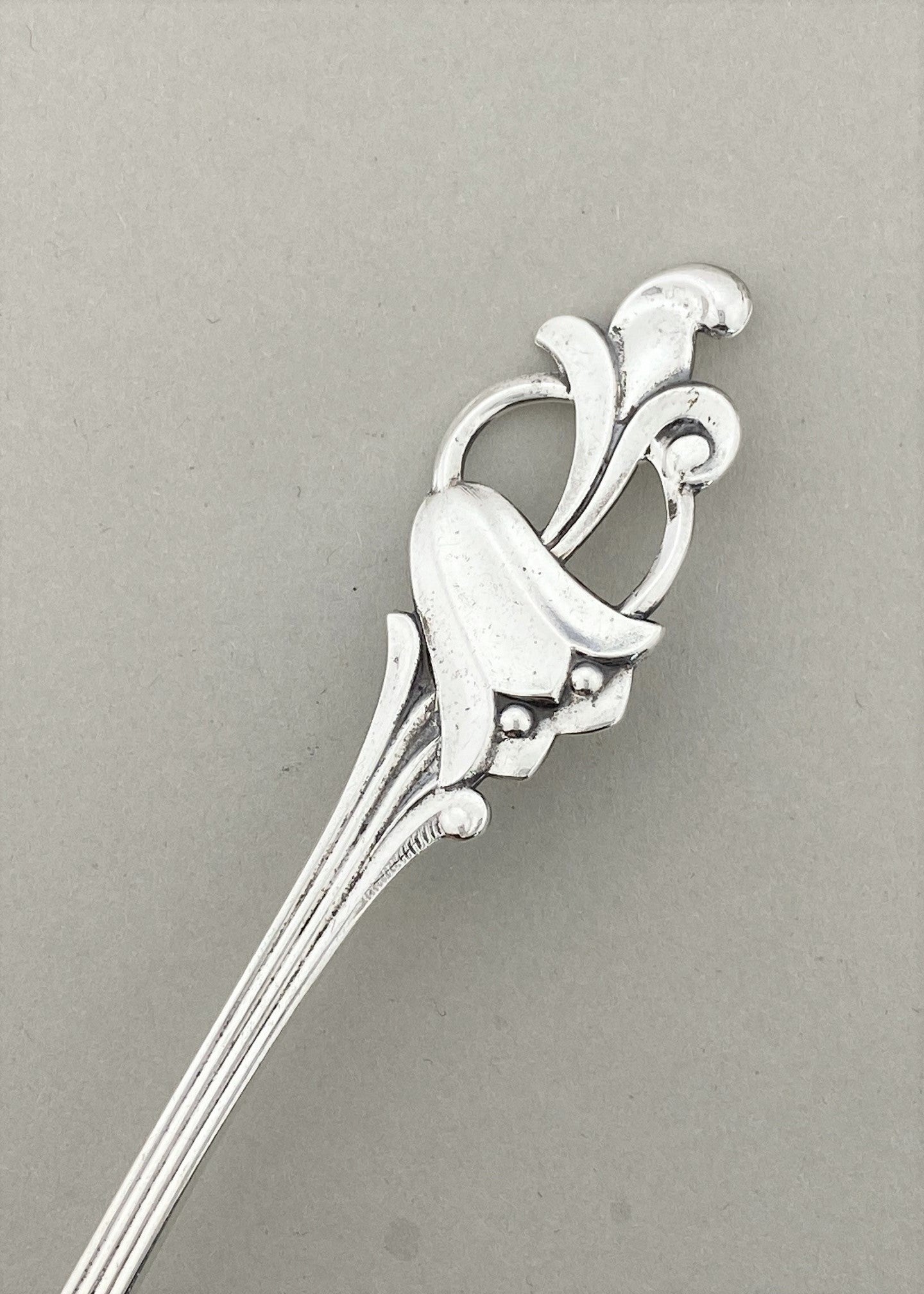 Vintage Bluebell compote spoon