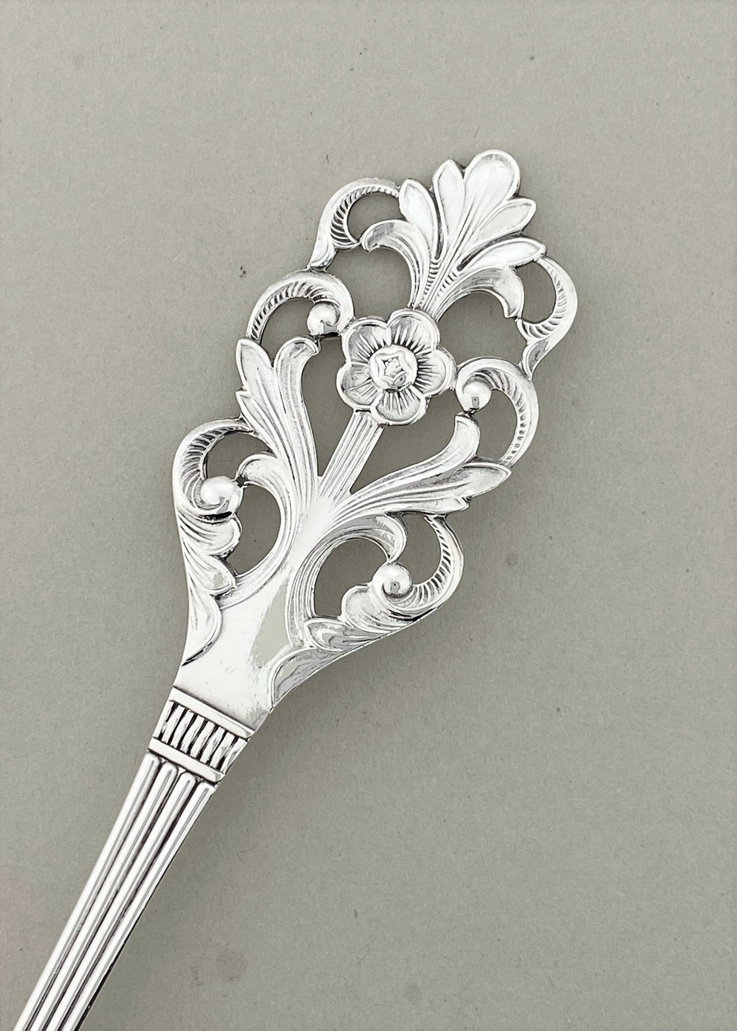 Vintage Viking Rose salatgaffel