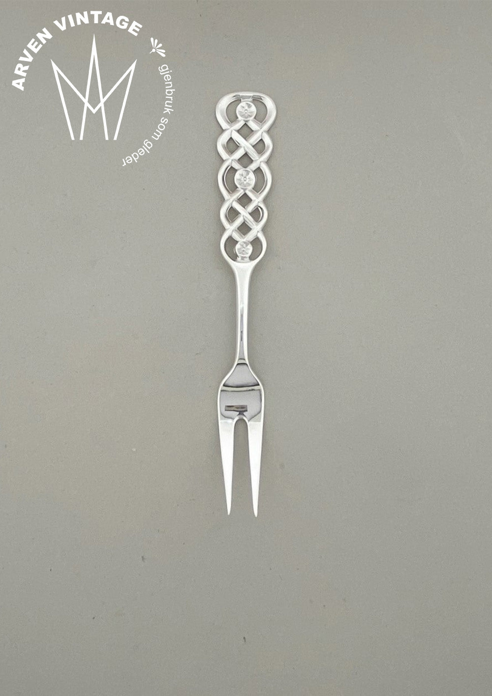 Vintage Ringebu butter fork