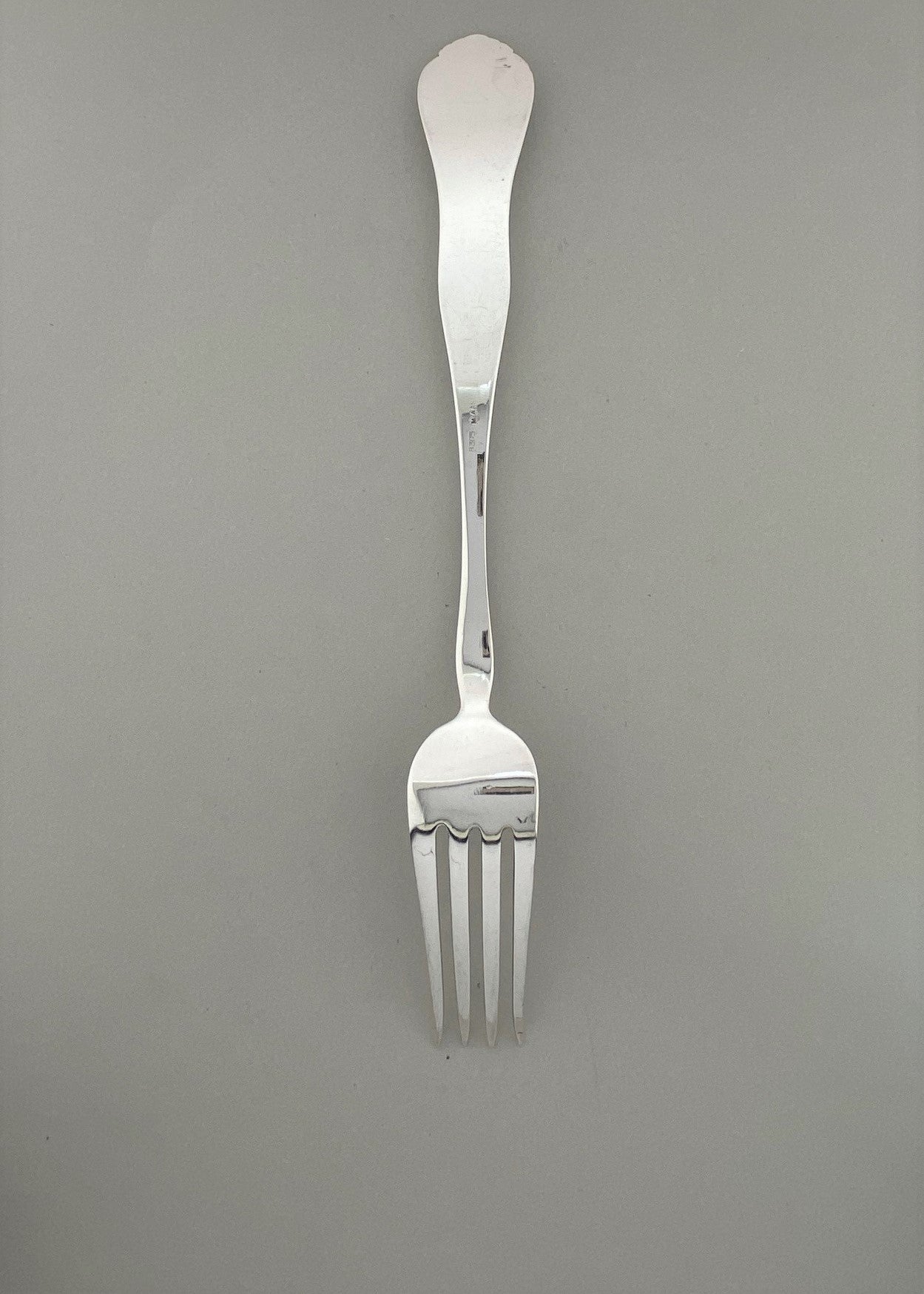 Vintage New shell large dining fork