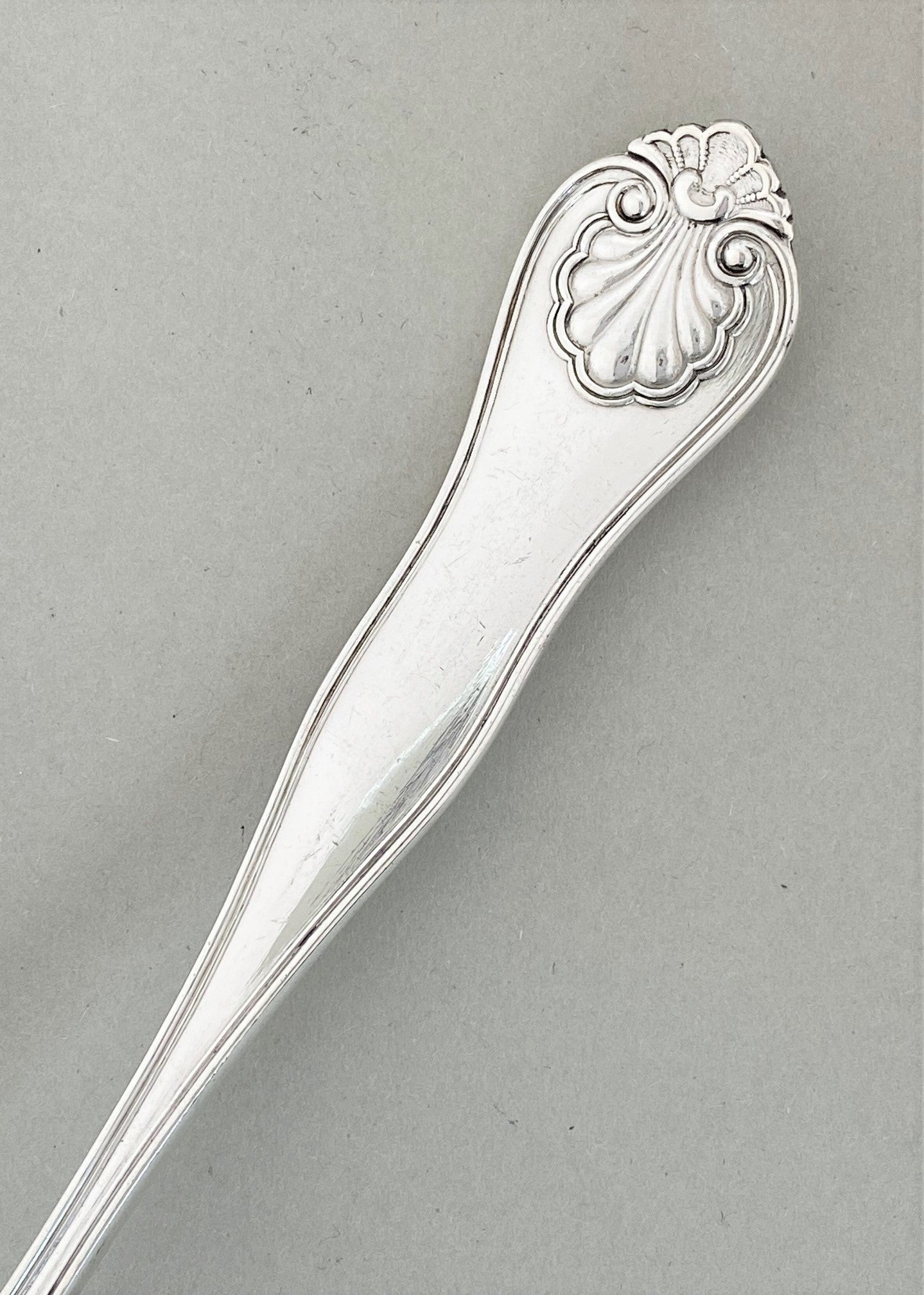 Vintage Ny skjell stor spisegaffel