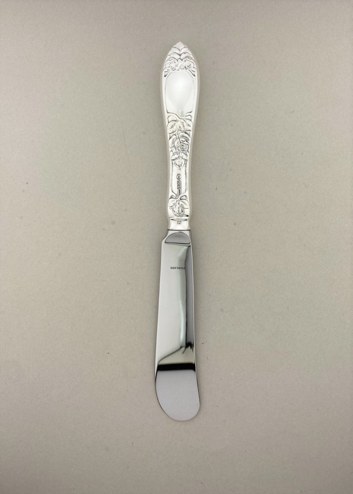 Vintage Opphøiet Rose smørkniv