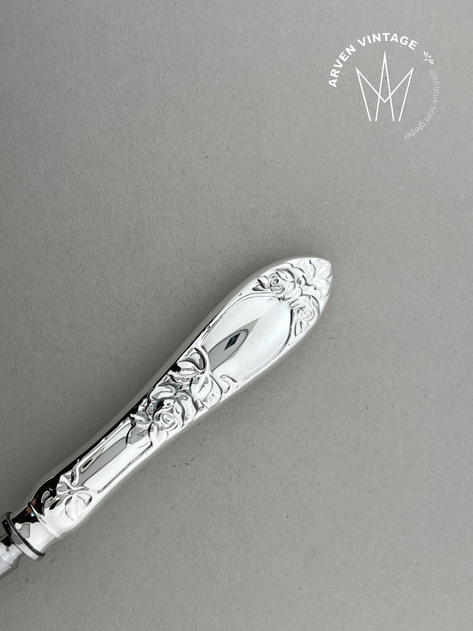 Vintage Opphøiet Rose paispade