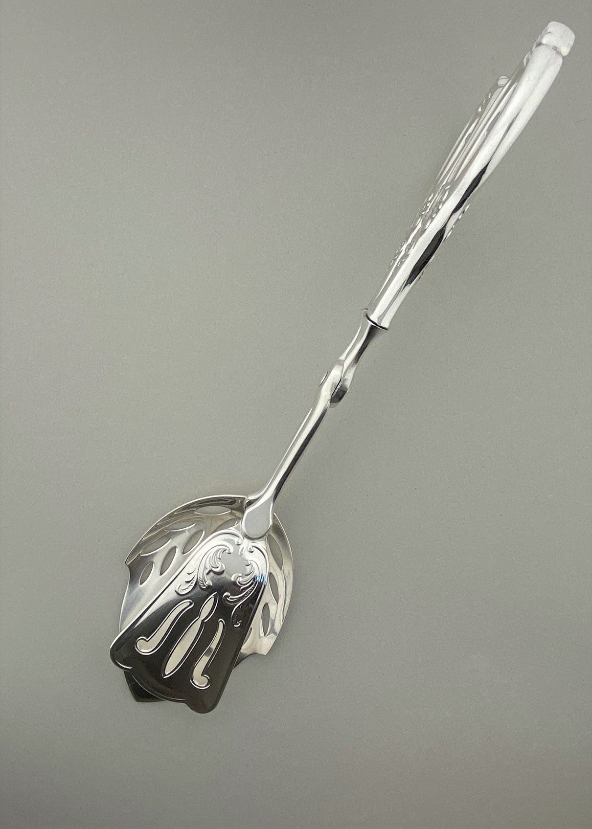 Vintage Double Rococo Sandwich Tong