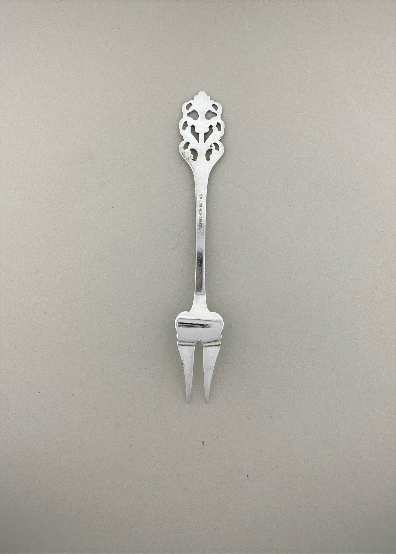 Vintage Viking Rose cold fork