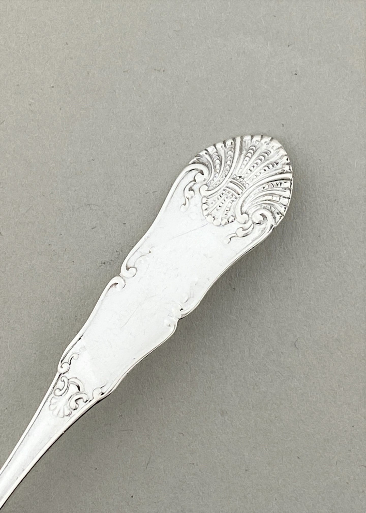 Vintage Iris teaspoon