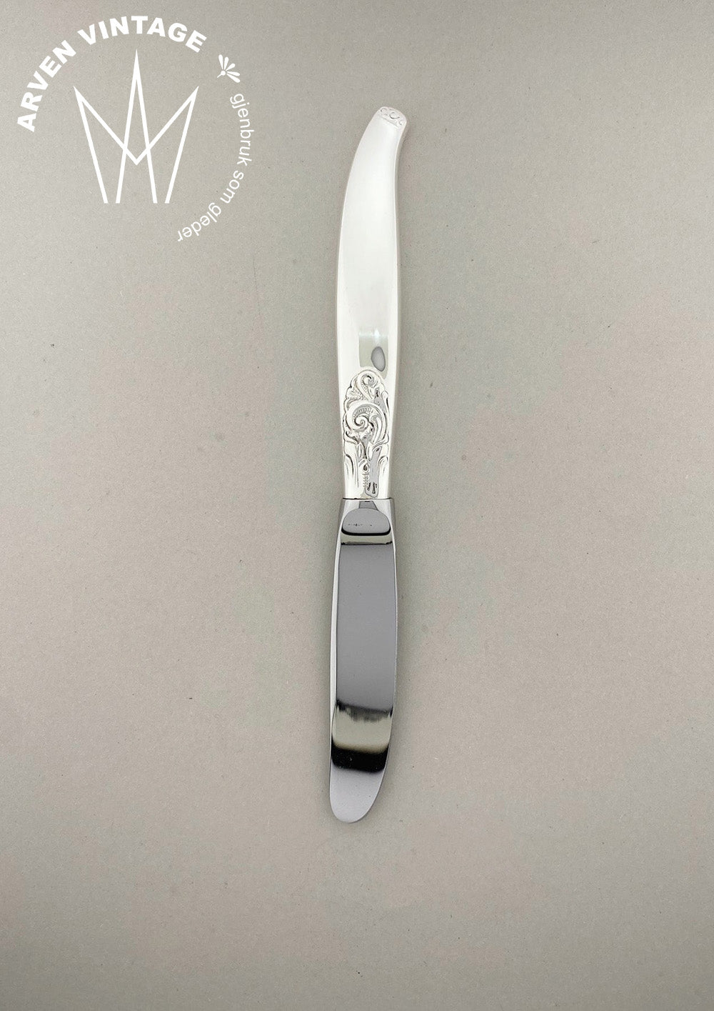 Vintage Telesølv liten barnekniv / fruktkniv