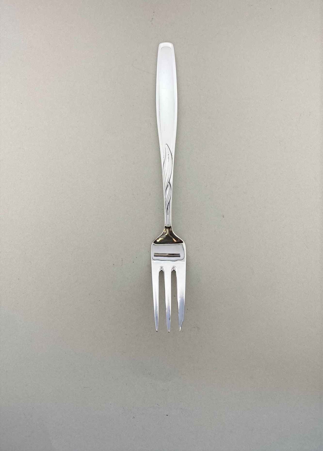 Vintage Minnesølv kakegaffel