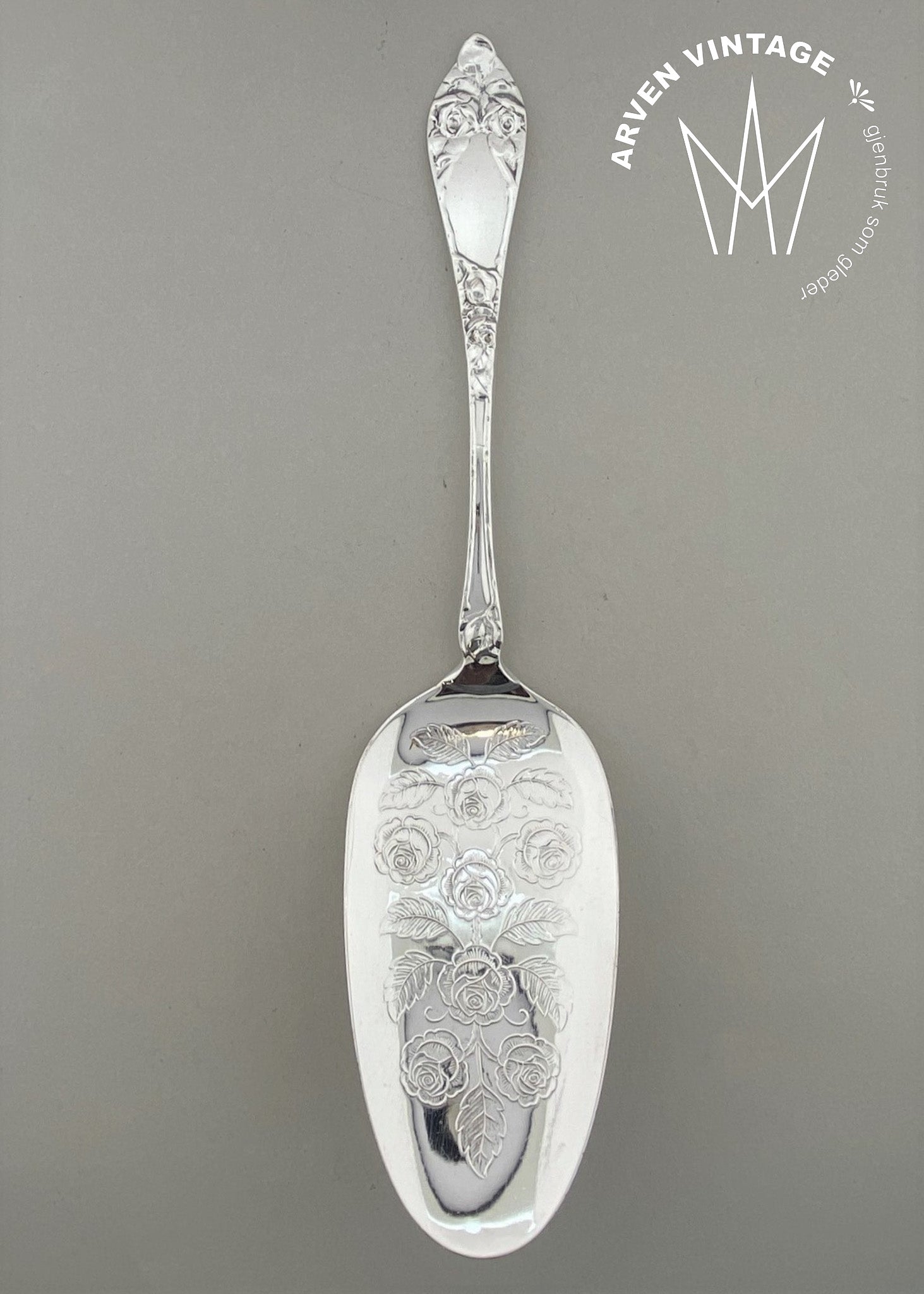 Vintage Opphøiet Rose kakespade