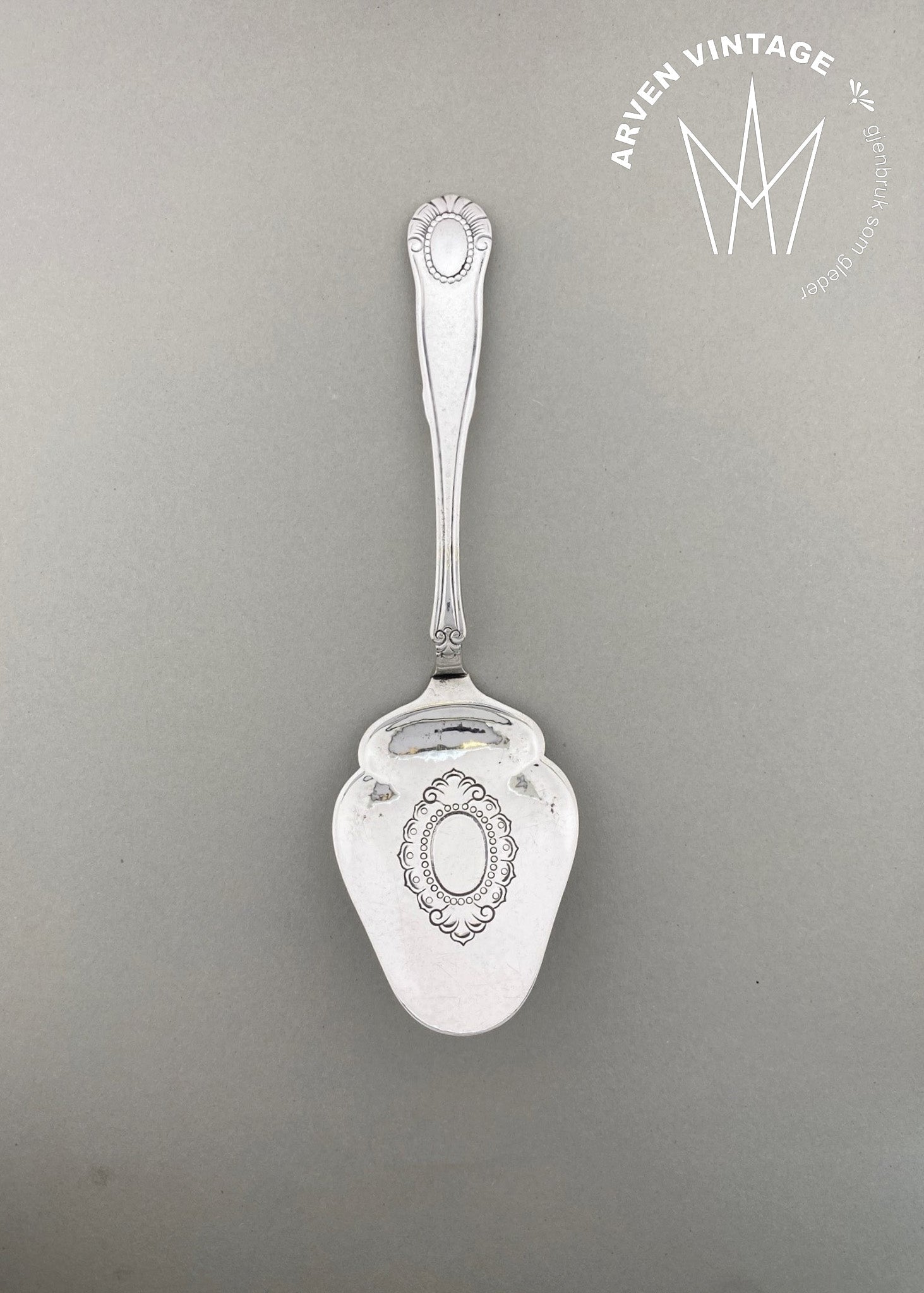 Vintage Sogne mønster tomatspade / makronspade