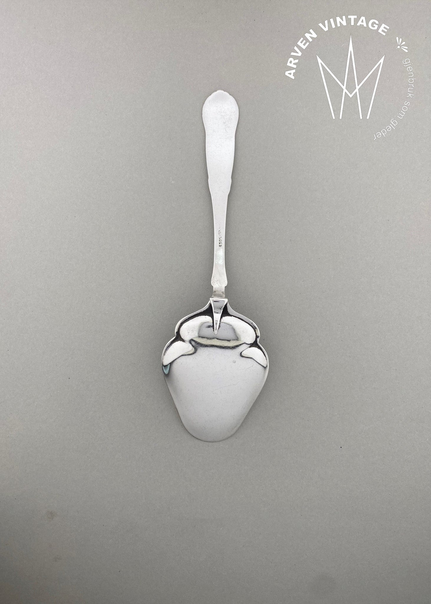 Vintage Sogne mønster tomatspade / makronspade