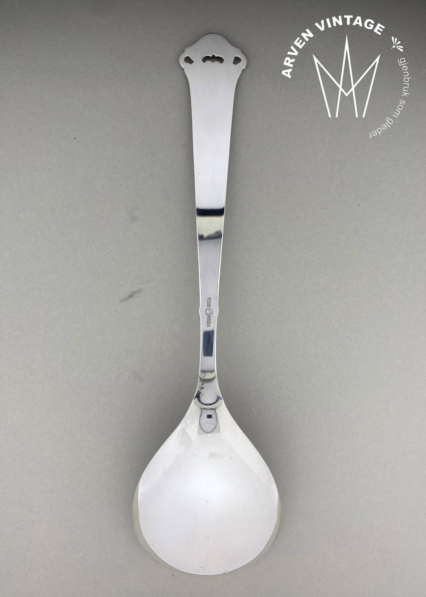 Vintage Saga serving spoon