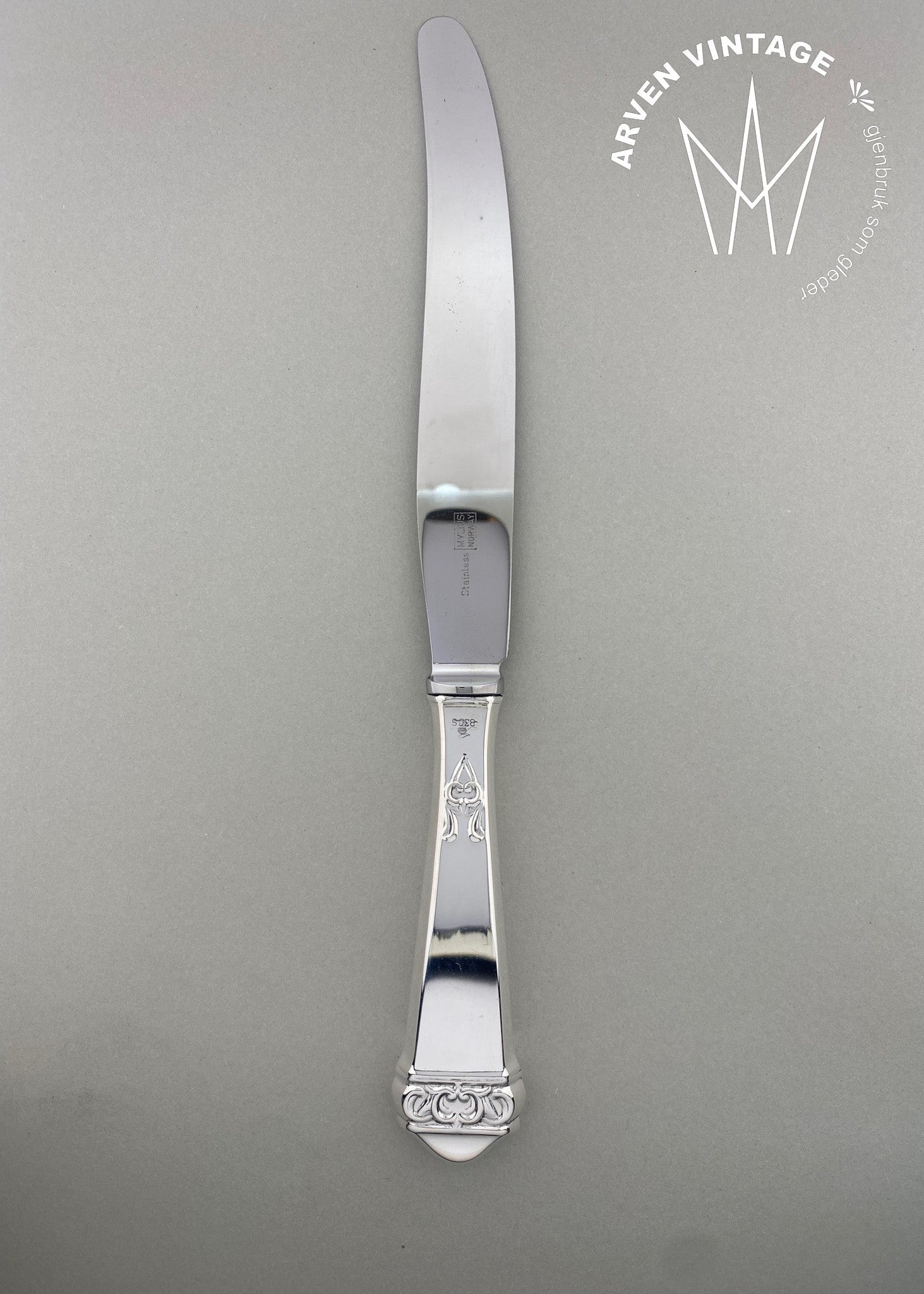 Vintage Saga spisekniv stor