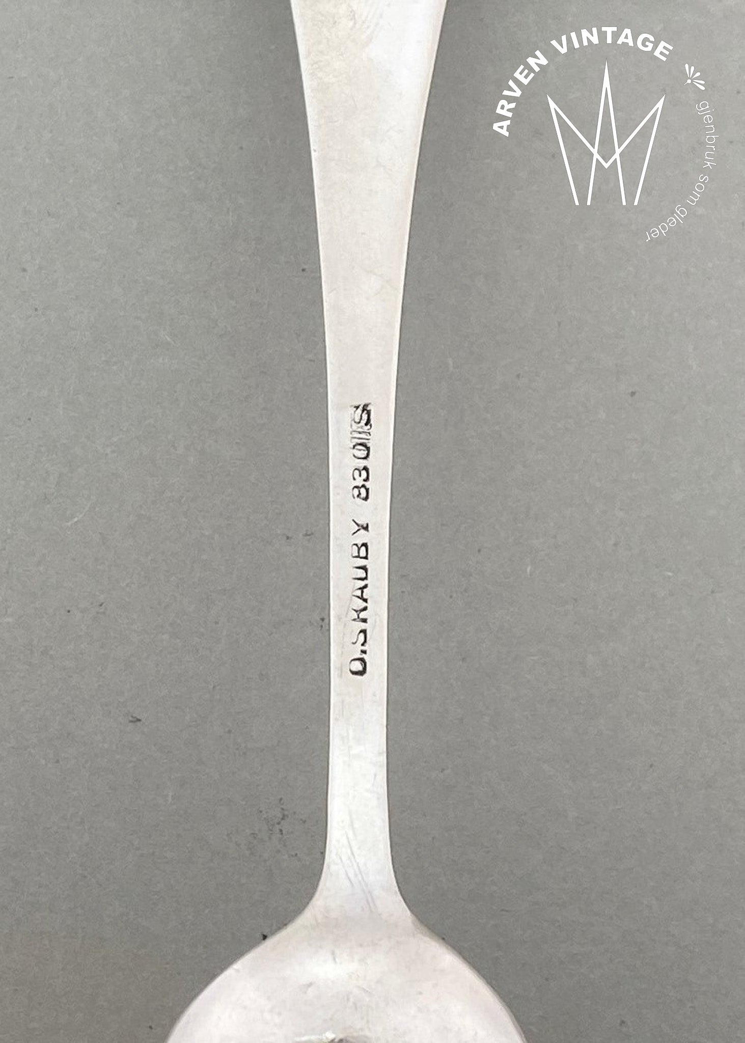 Vintage Skjell teskje