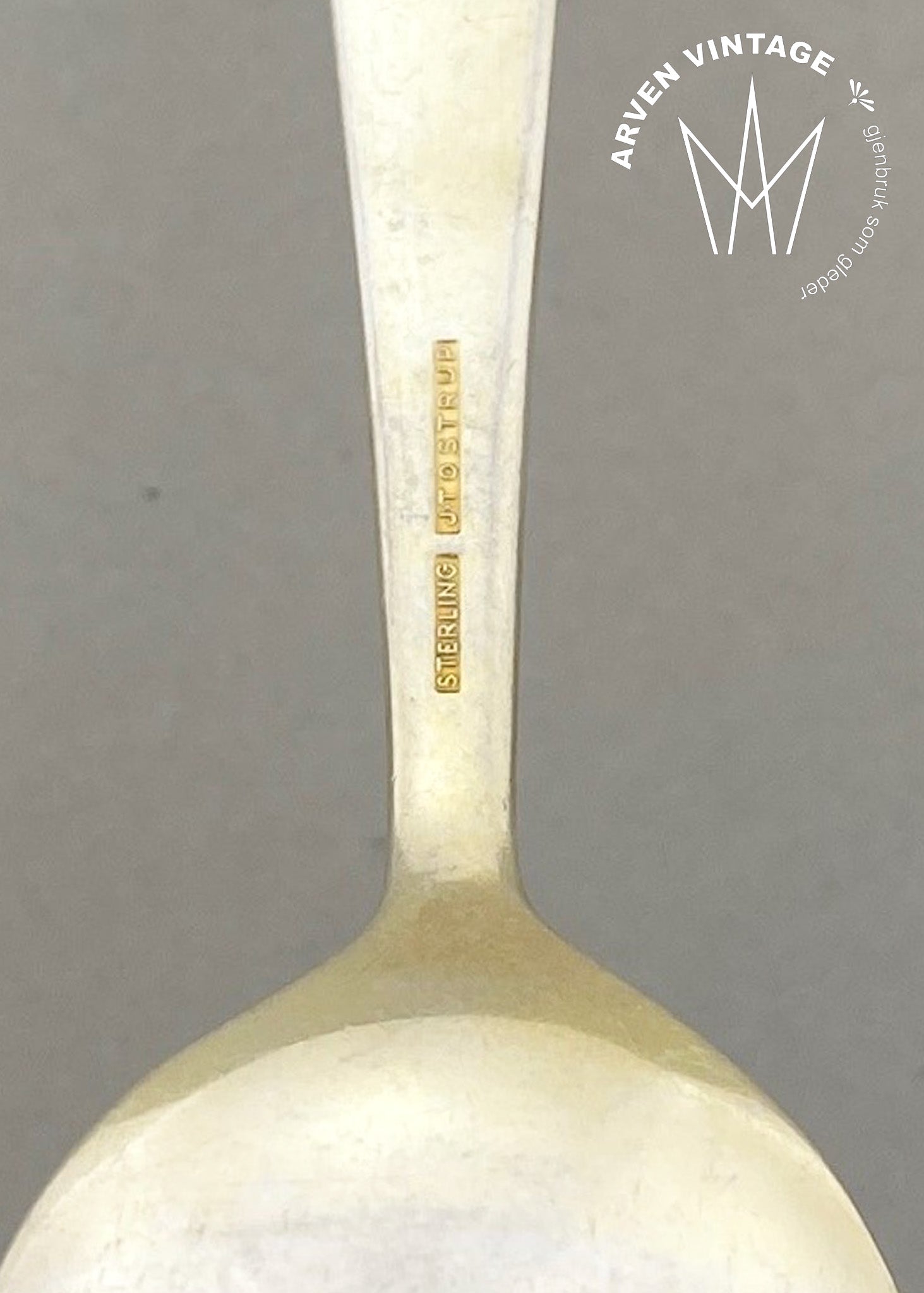 Vintage Åre small tablespoon red