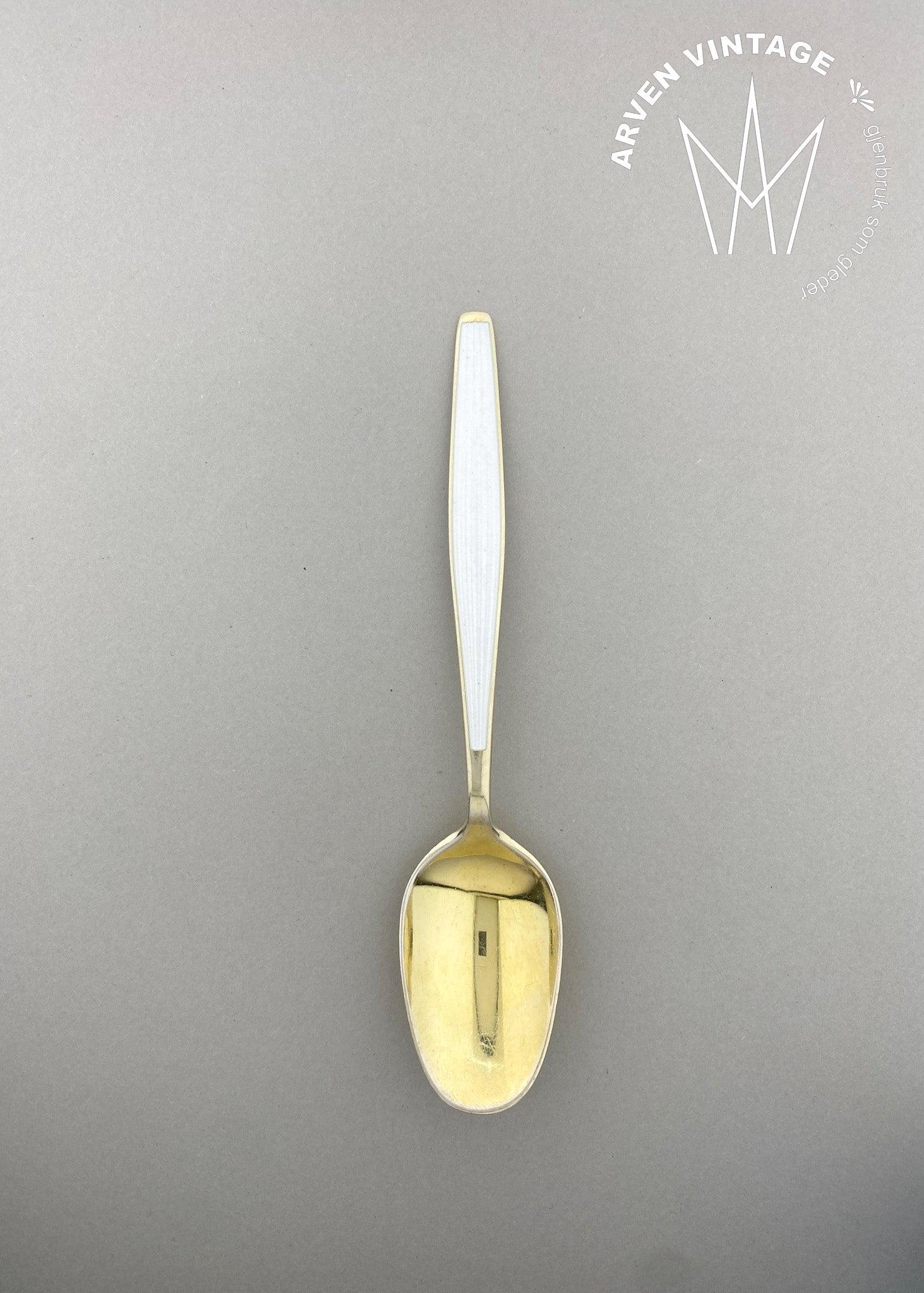 Vintage Åre small tablespoon white