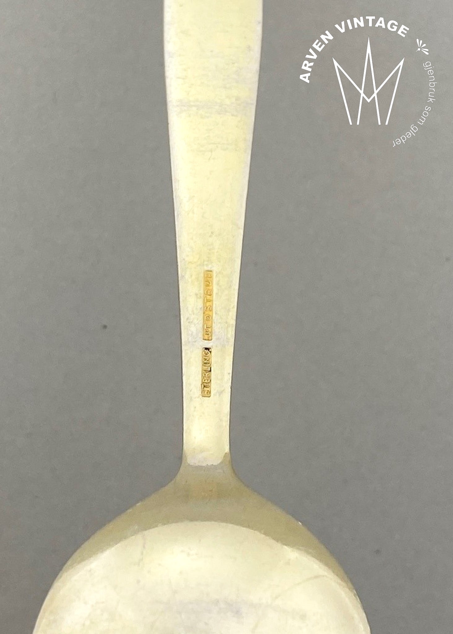 Vintage Åre small tablespoon white