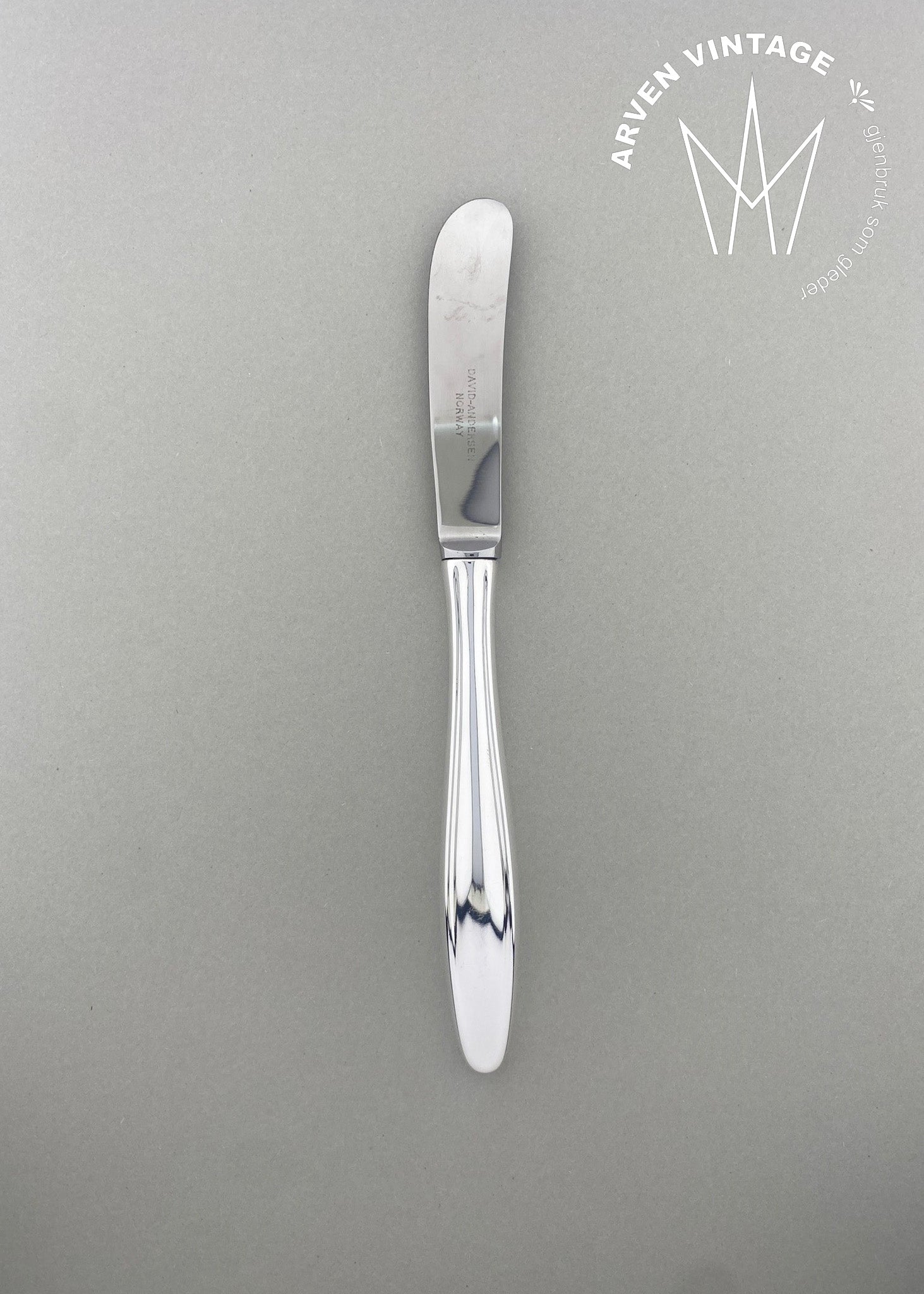 Vintage brudesølv fruktkniv