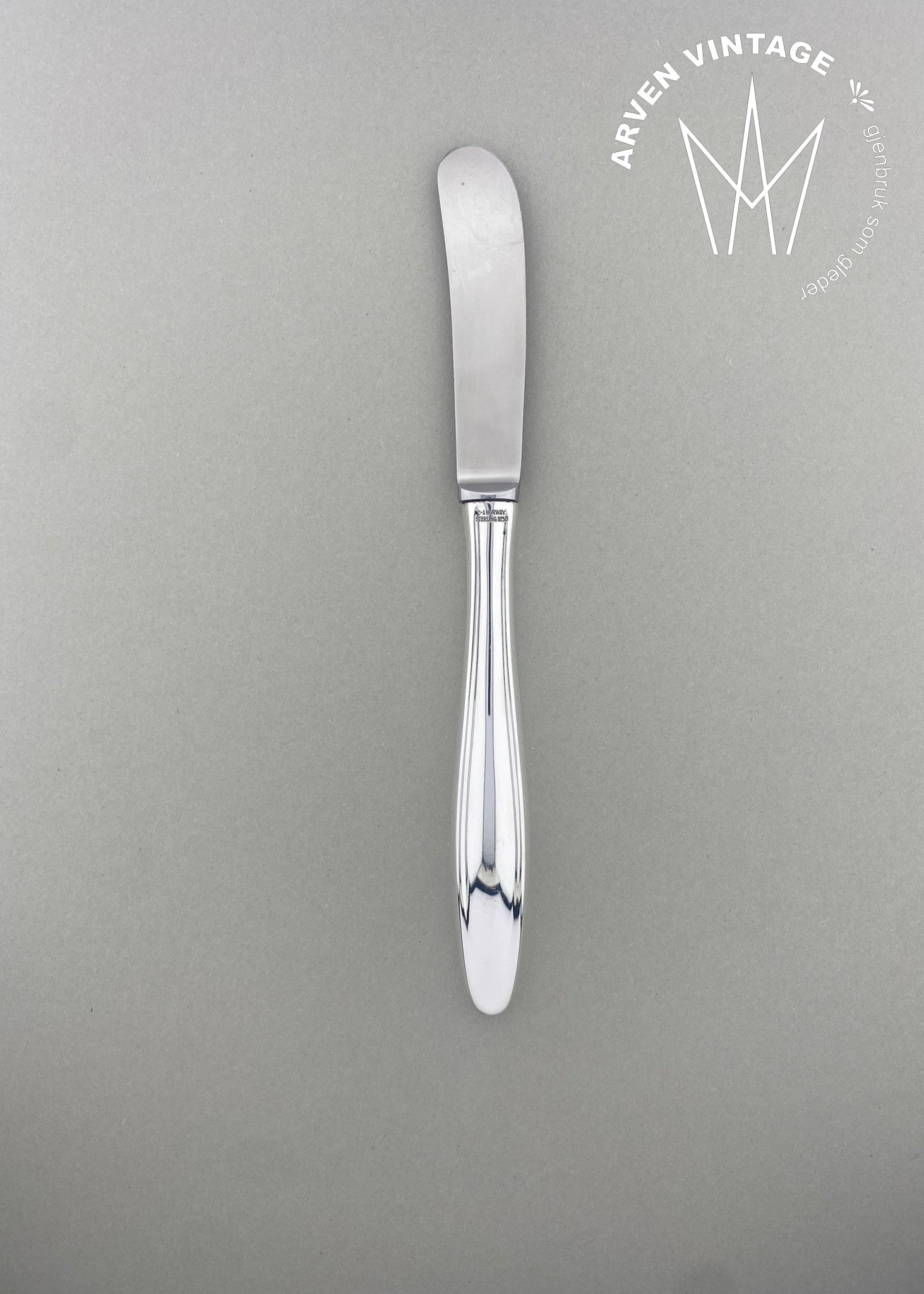 Vintage brudesølv fruktkniv
