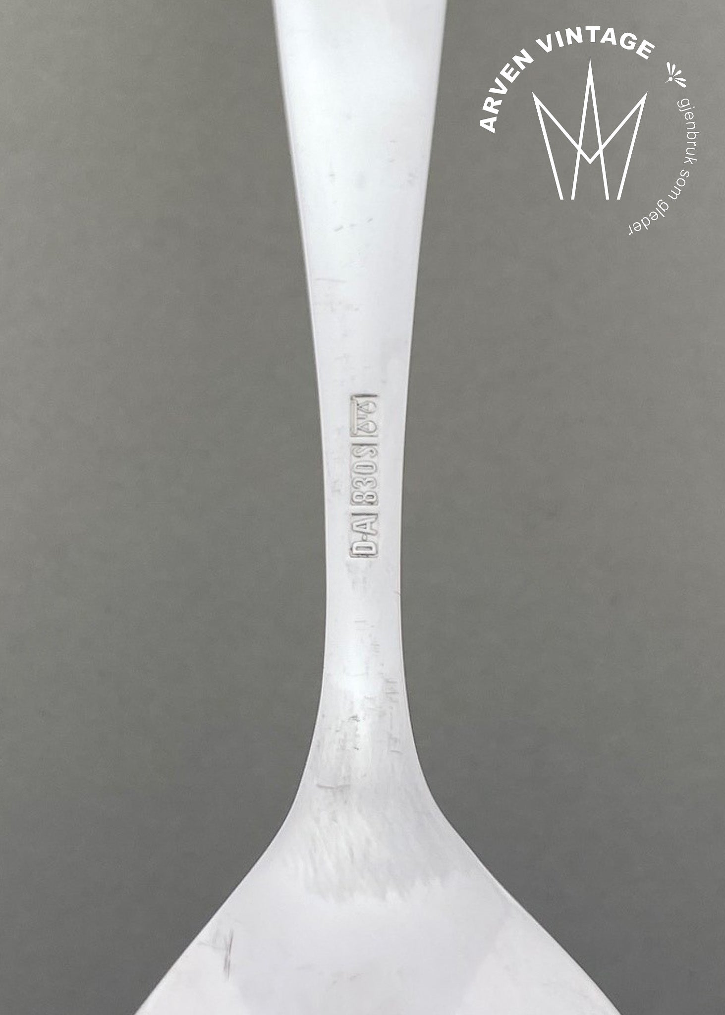 Vintage Bridal silver compote spoon