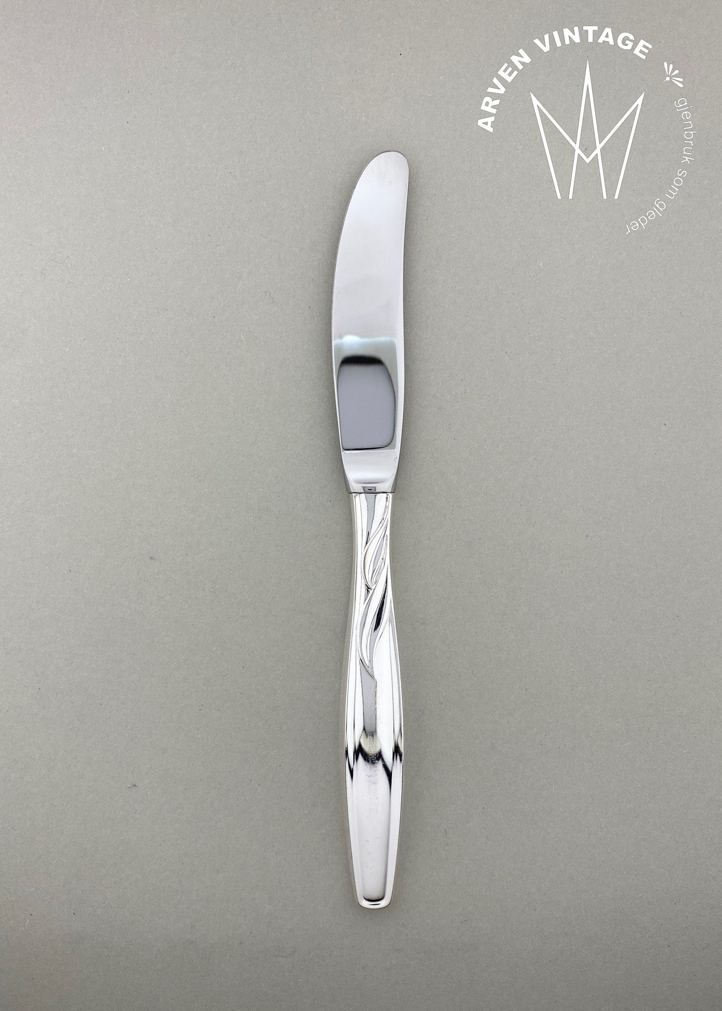Vintage Minnesølv barne-/fruktkniv