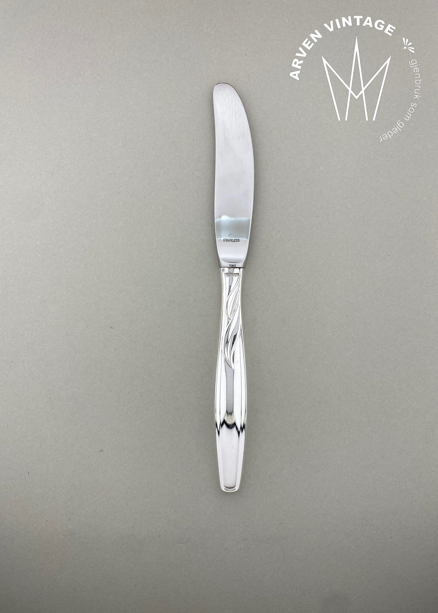 Vintage Minnesølv barne-/fruktkniv