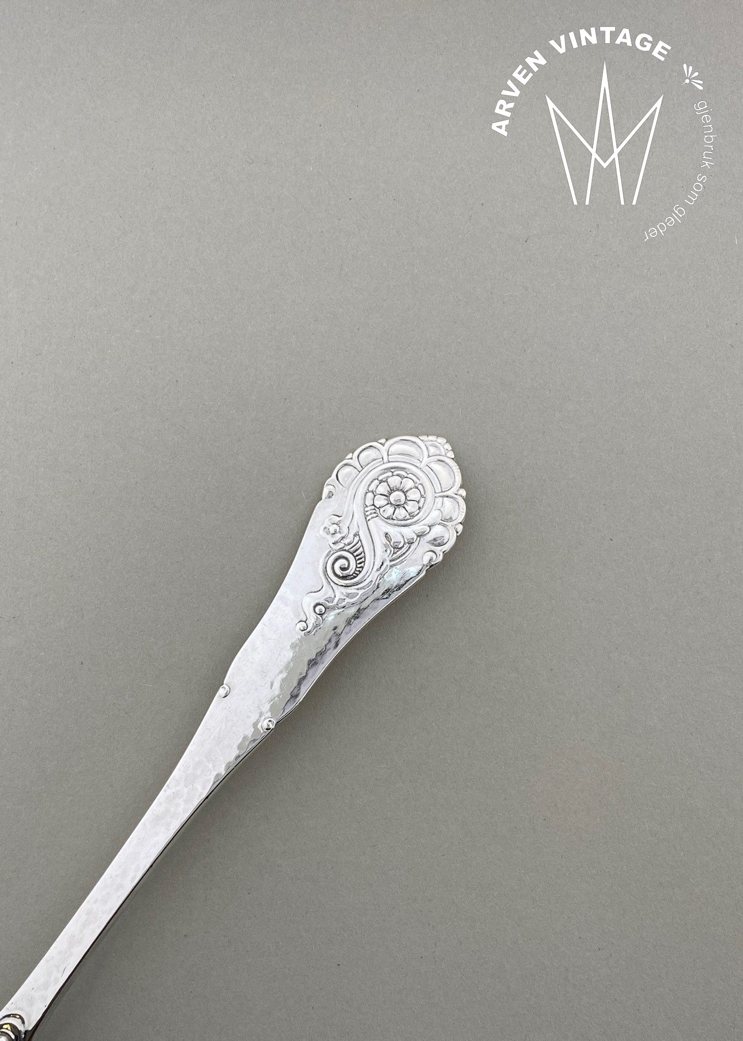 Vintage Menguerit serving spoon