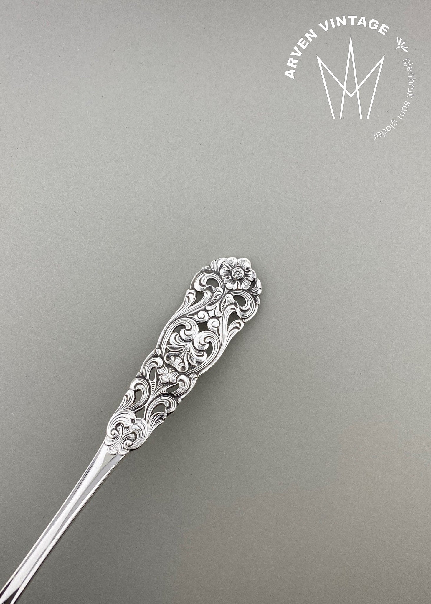 Vintage Valdres cream spoon