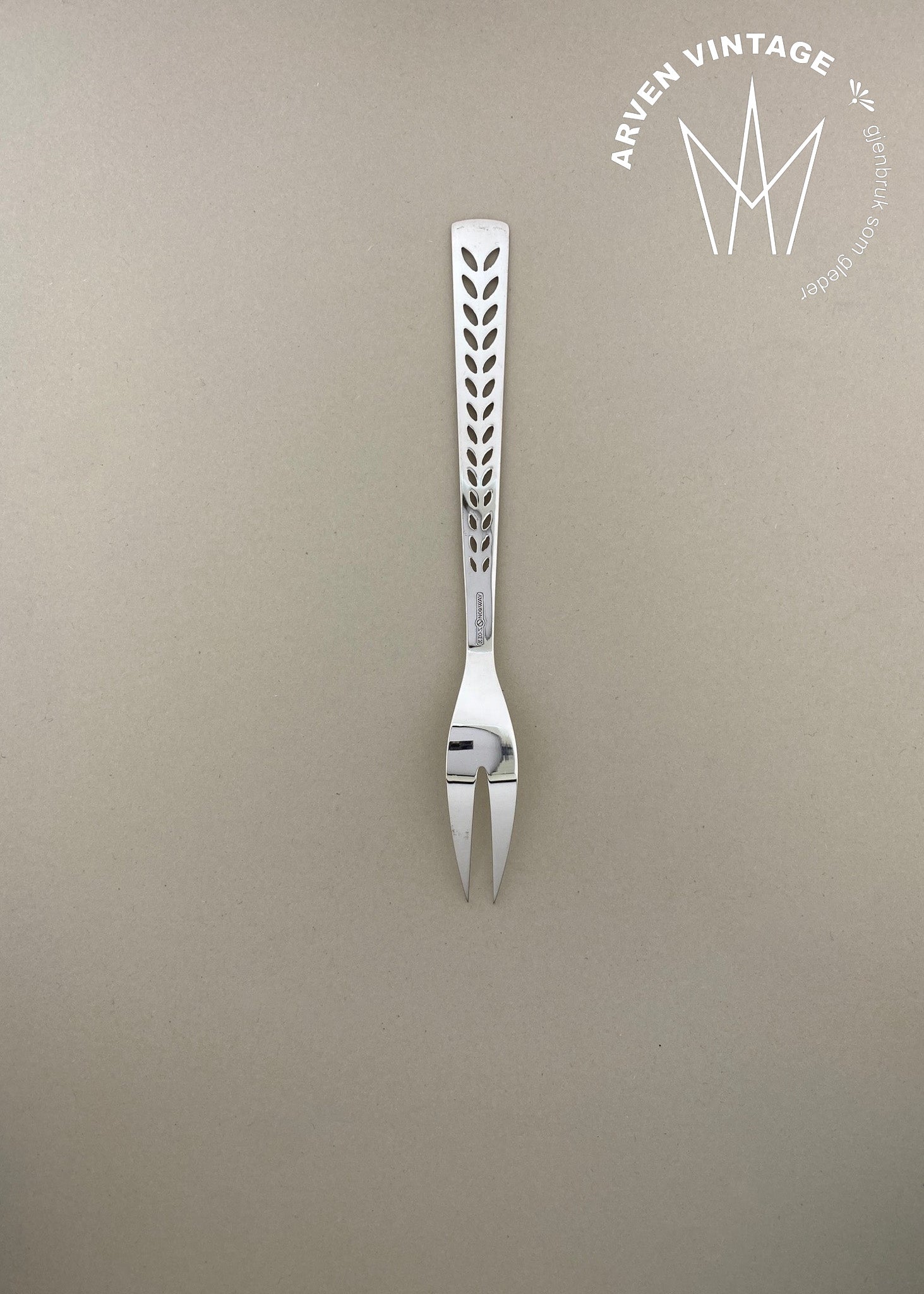 Vintage Jewel butter fork