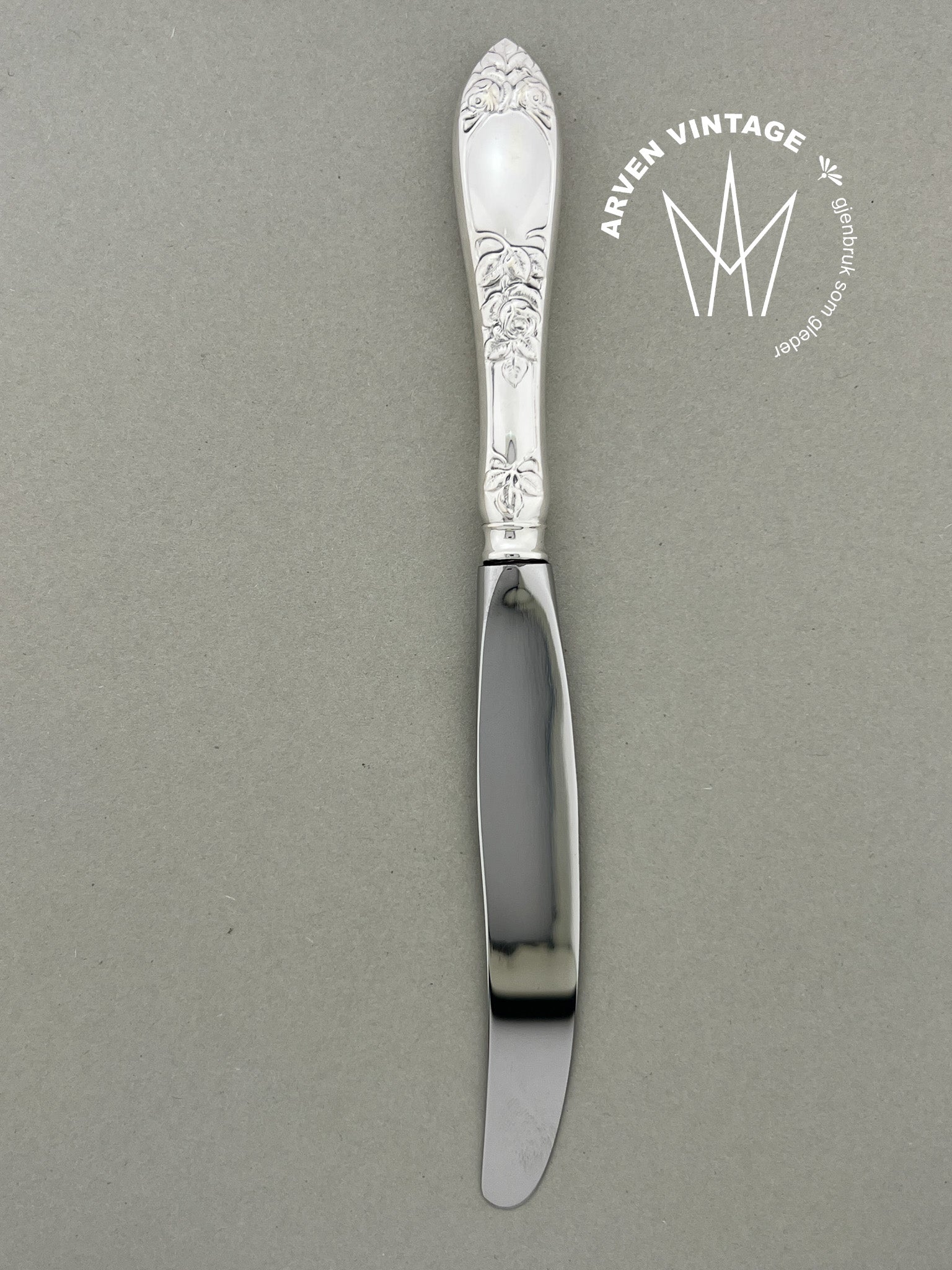 Vintage Opphøiet Rose fruktkniv