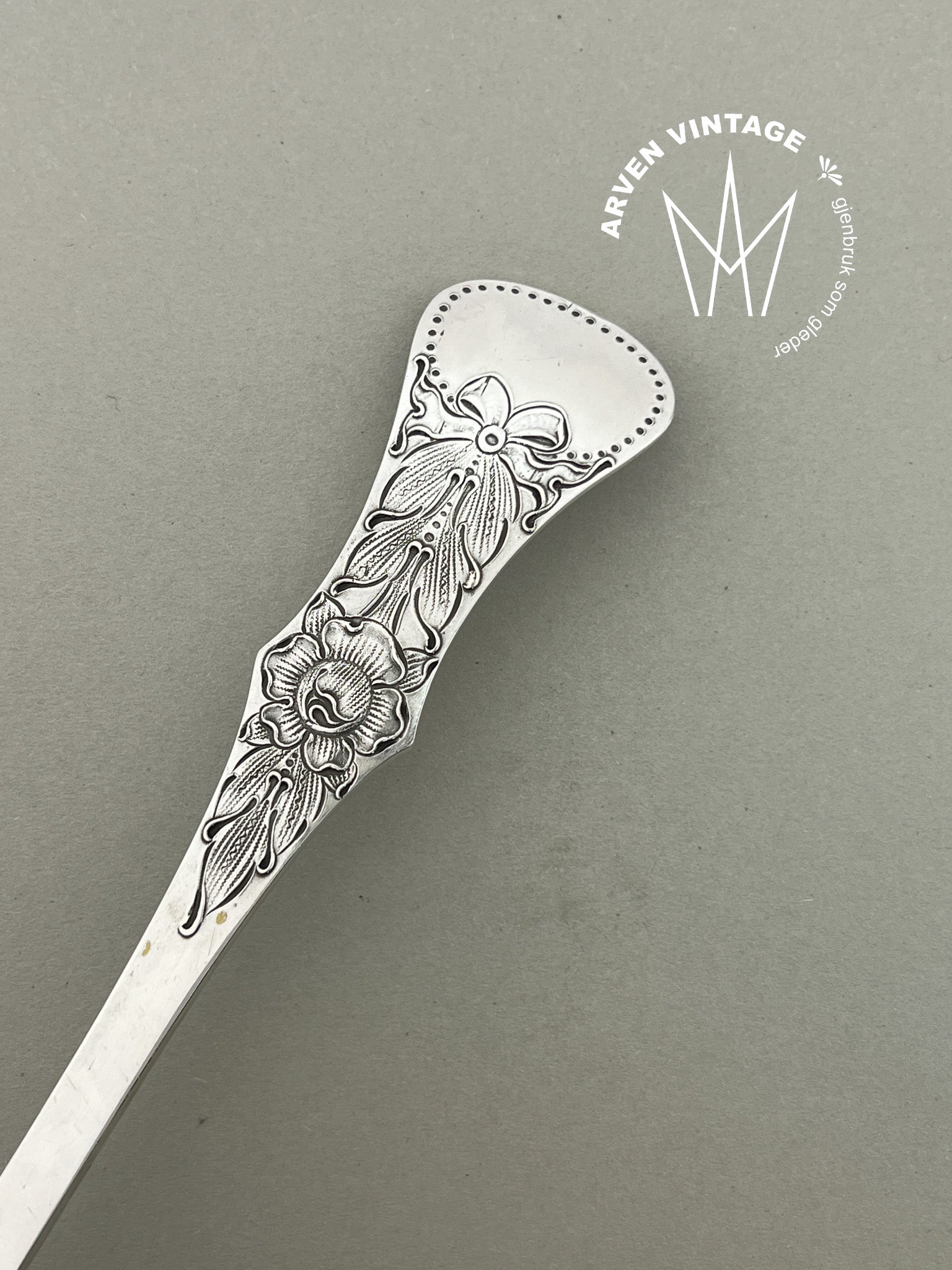 Vintage Rose liten anretningsskje