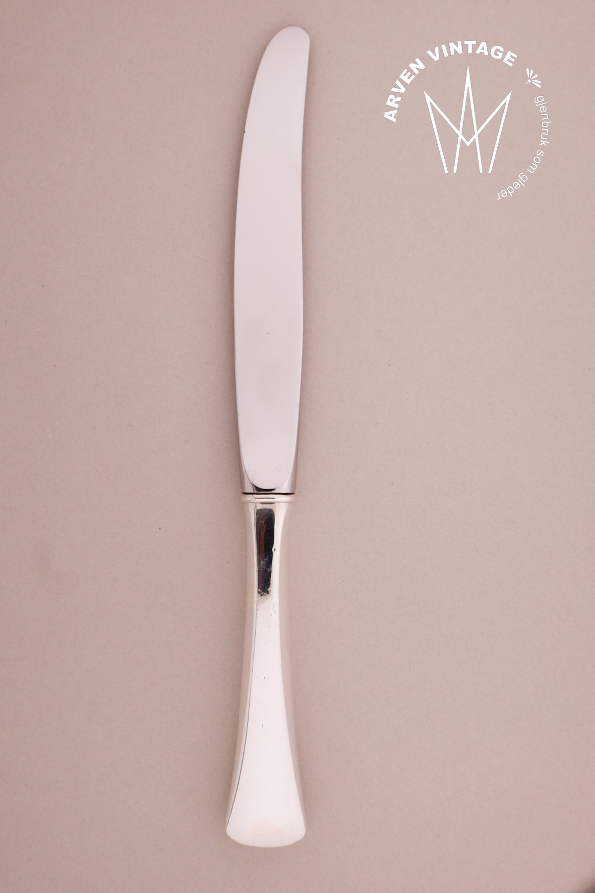 Vintage Pariser liten spisekniv med kort skaft