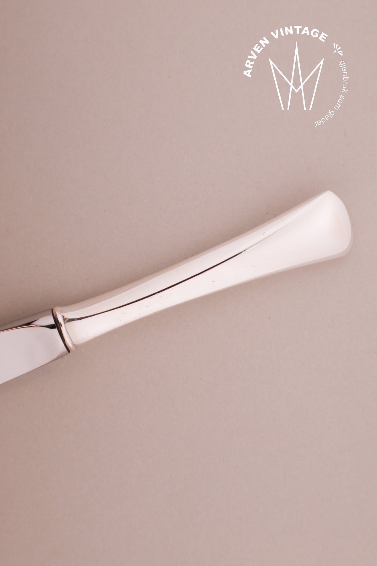 Vintage Pariser liten spisekniv med kort skaft