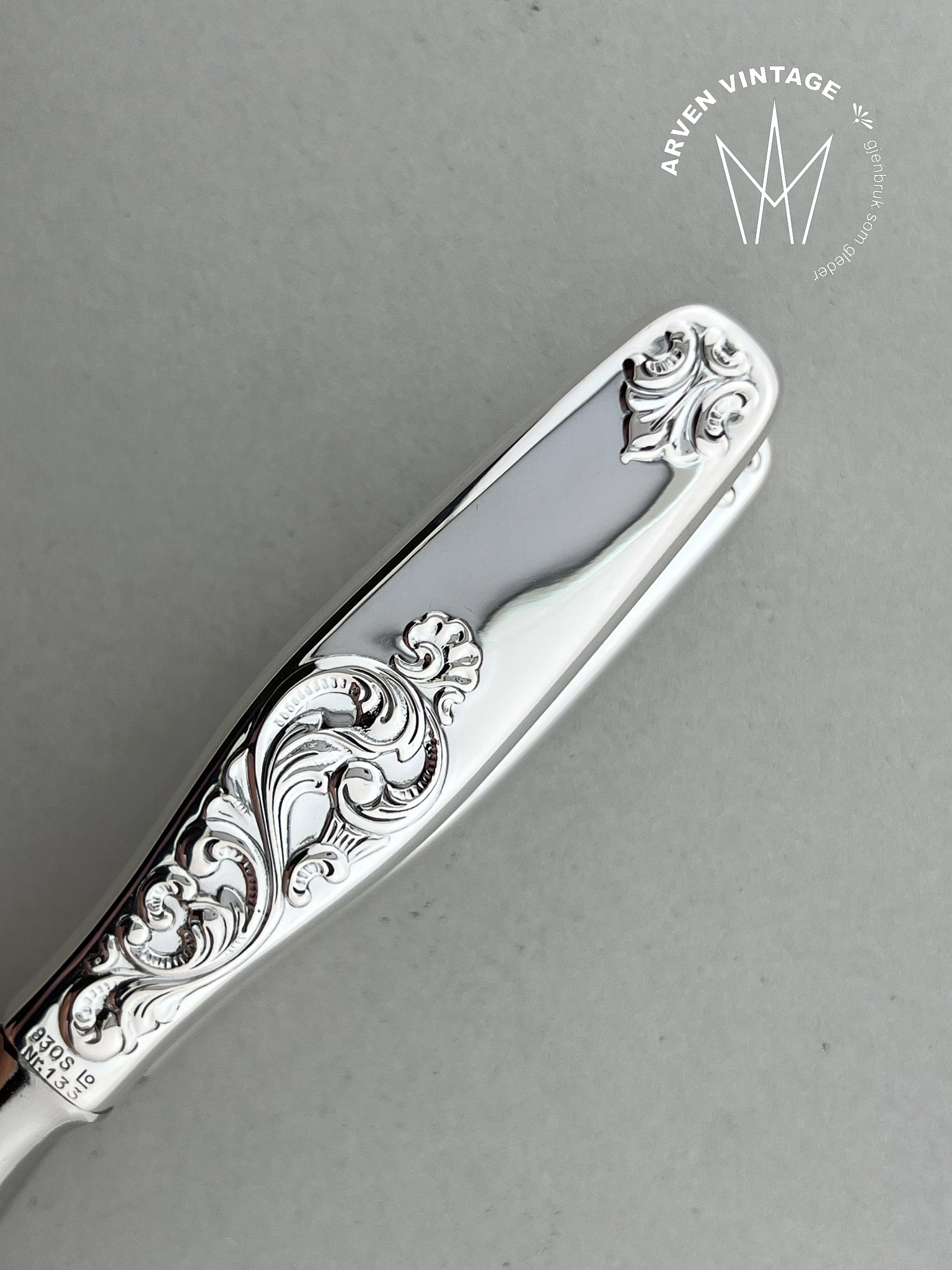 Vintage Dobbel Rokokko nøtteknekker