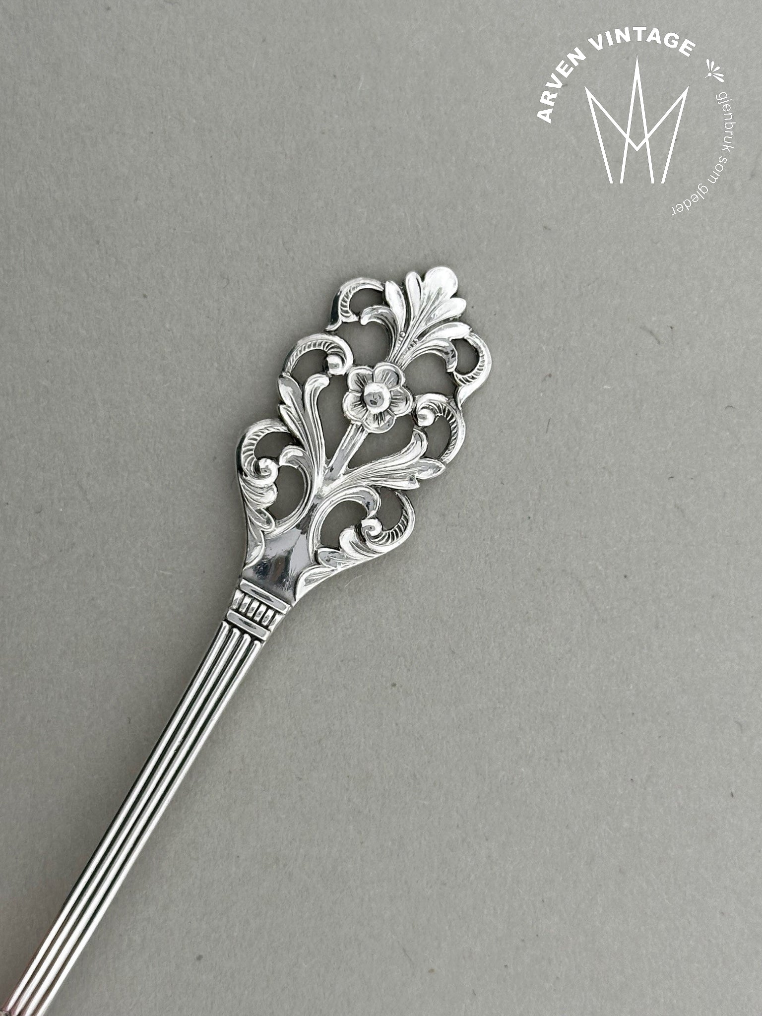 Vintage Viking Rose smørspade