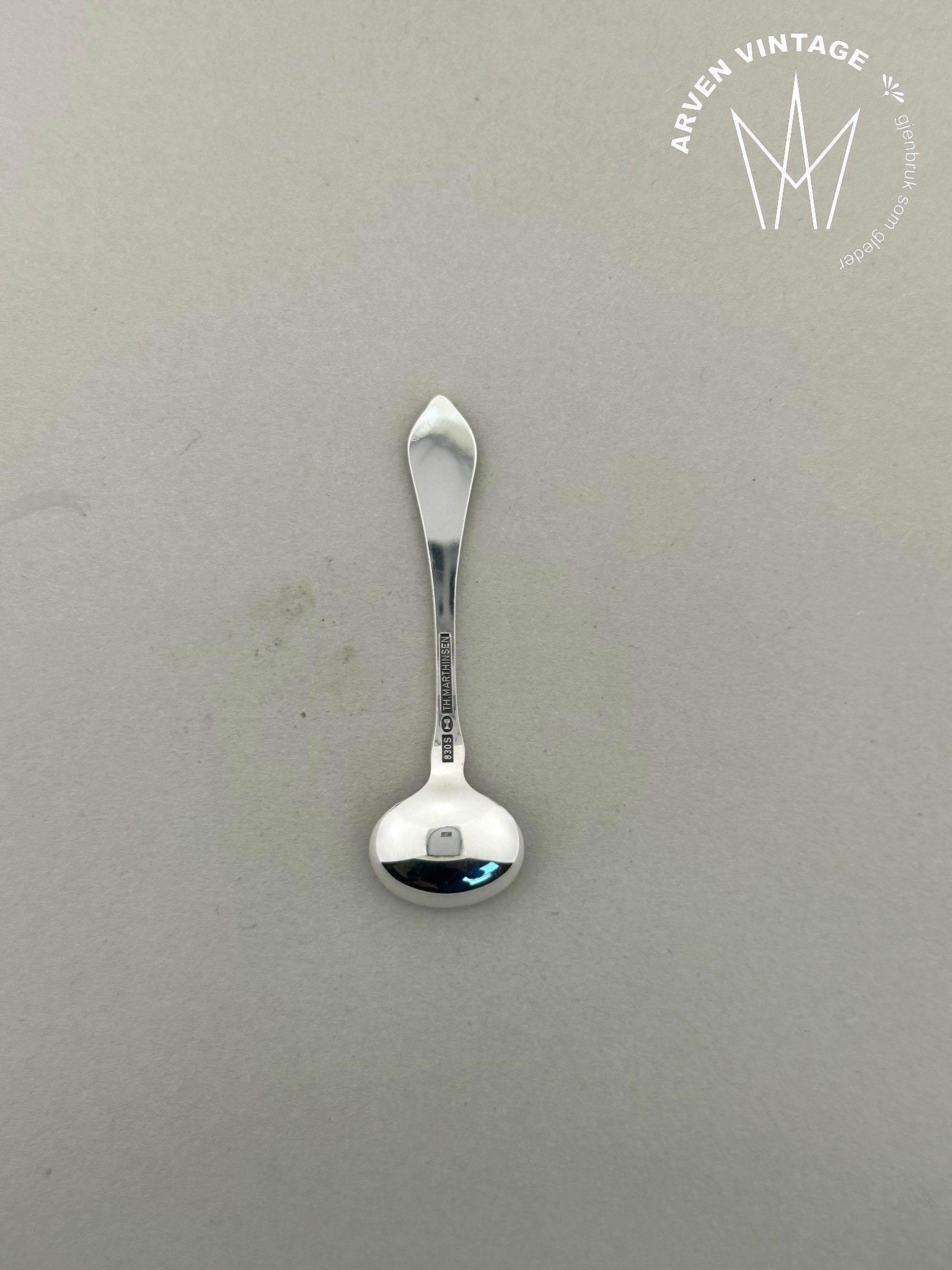 Vintage Opphøiet Rose saltskje