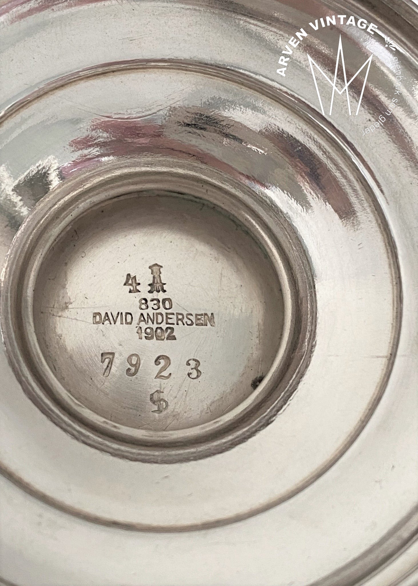 Vintage fløtemugge og sukkerskål