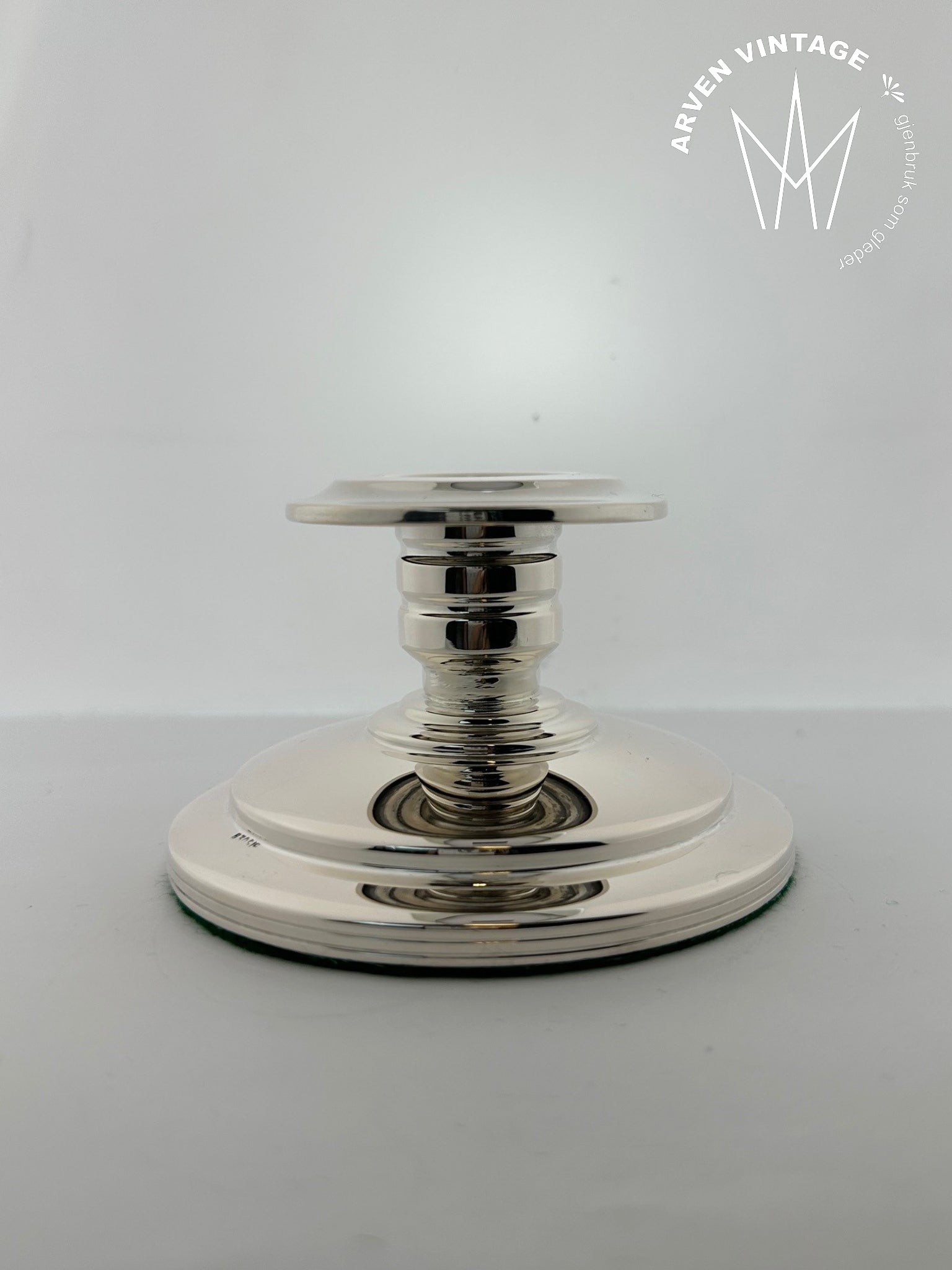 Vintage lav lysestake